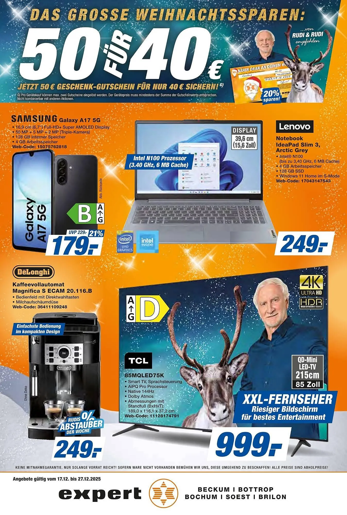 Expert Prospekt von 19. Dezember bis 25. Dezember 2025 - Prospekt seite 1