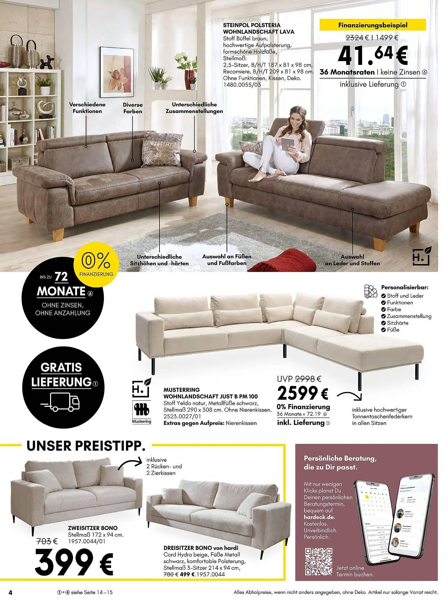 Hardeck Prospekt von 27. Oktober bis 9. November 2025 - Prospekt seite 4