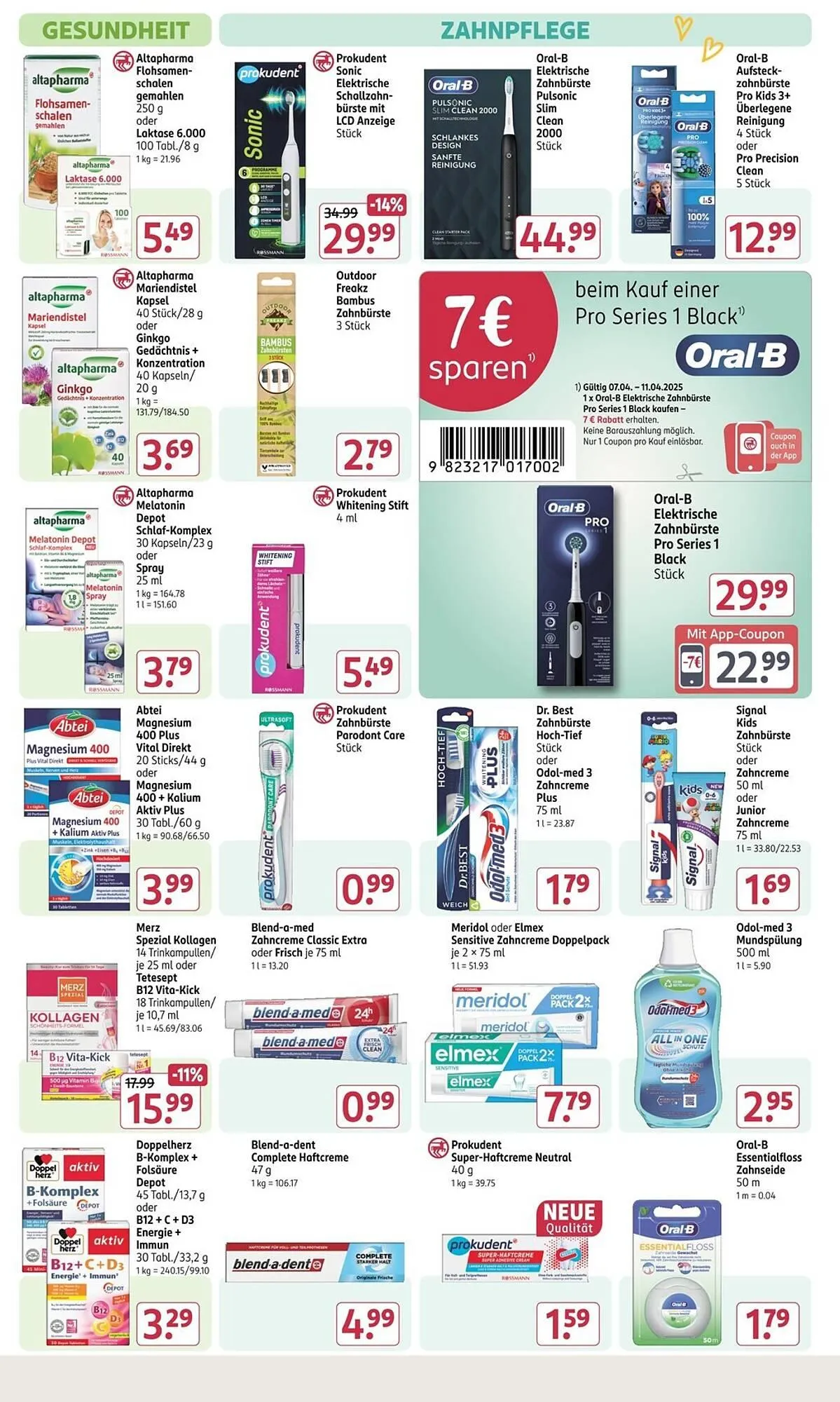 Rossmann Prospekt von 7. April bis 11. April 2025 - Prospekt seite 10