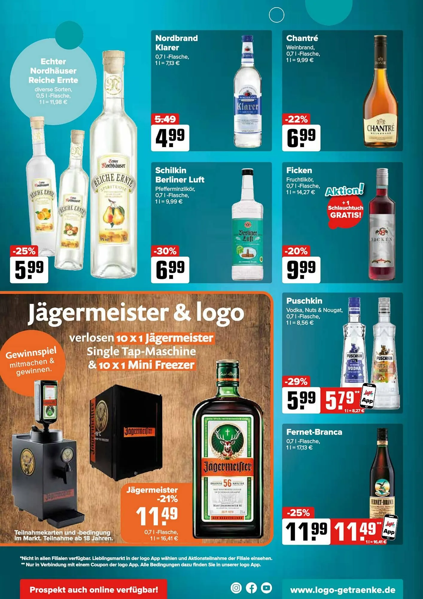 Logo Getränkemarkt Prospekt von 4. Juni bis 8. Juni 2025 - Prospekt seite 6