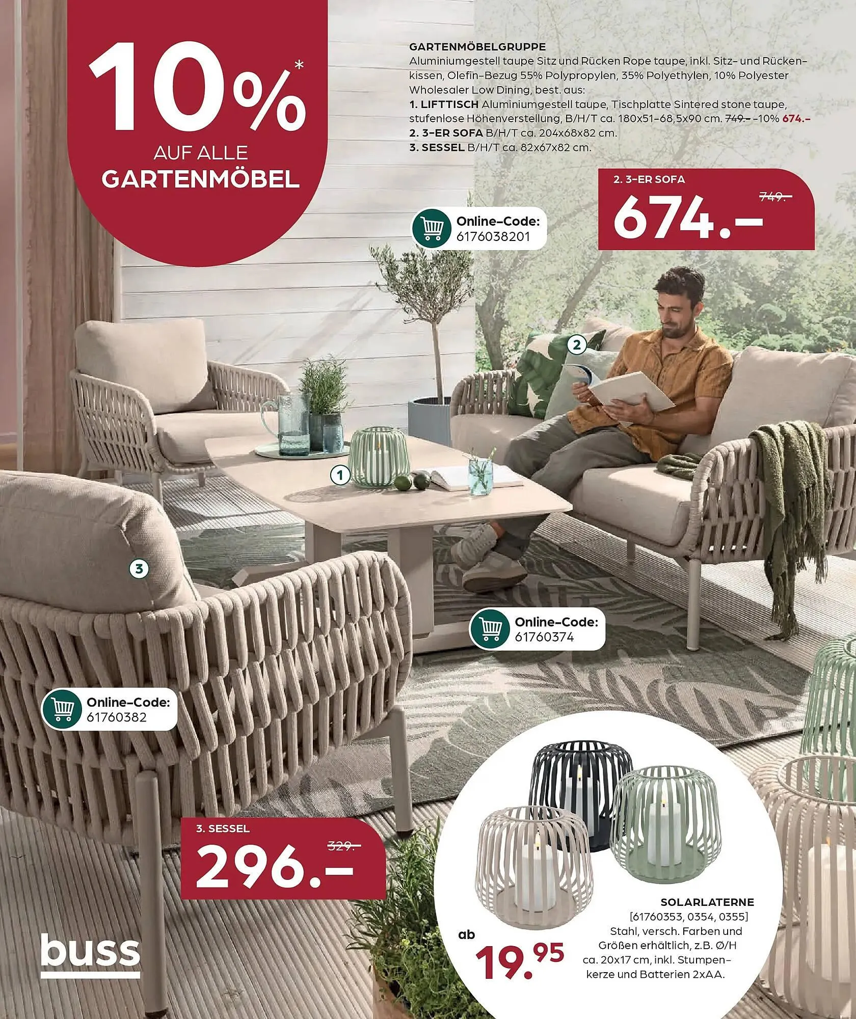 Möbel Buss Prospekt von 19. März bis 4. April 2026 - Prospekt seite 16