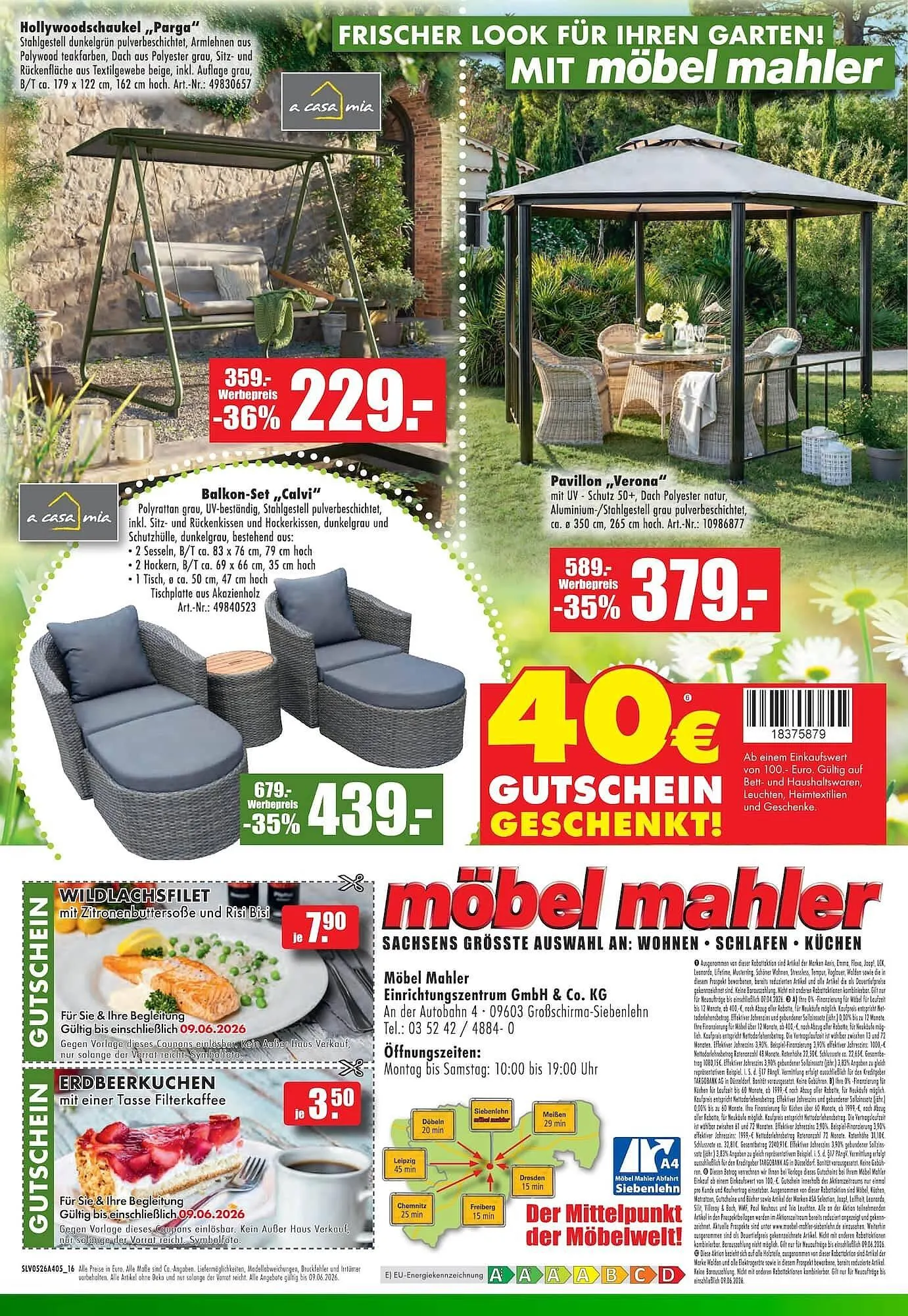 Möbel Mahler Katalog von 6. Mai bis 9. Juni 2026 - Prospekt seite 16