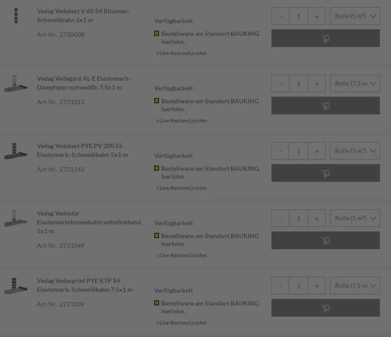 Bauking von 21. Juli bis 30. Juli 2025 - Prospekt seite 18