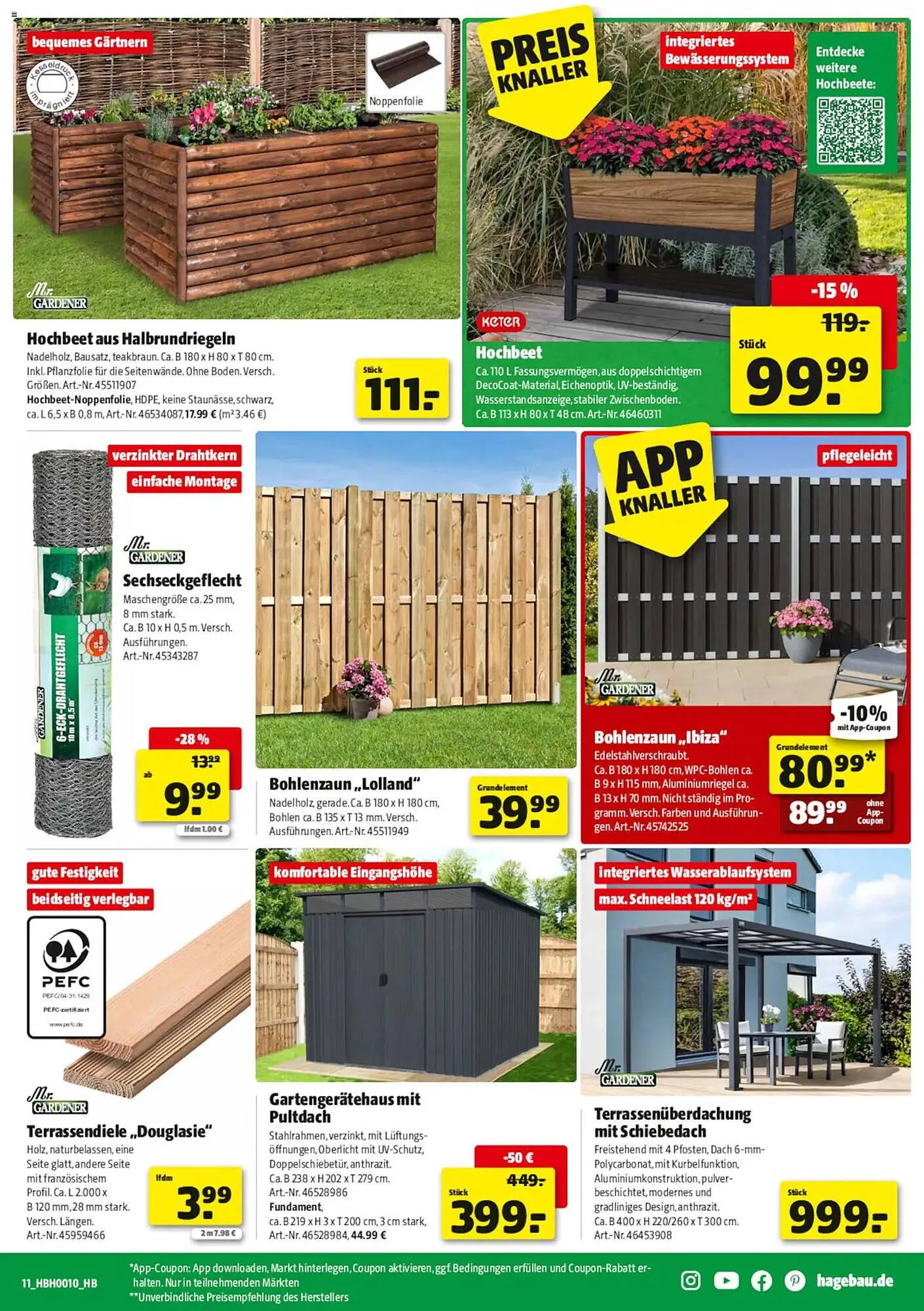 Hagebau Prospekt von 28. Februar bis 7. März 2026 - Prospekt seite 15