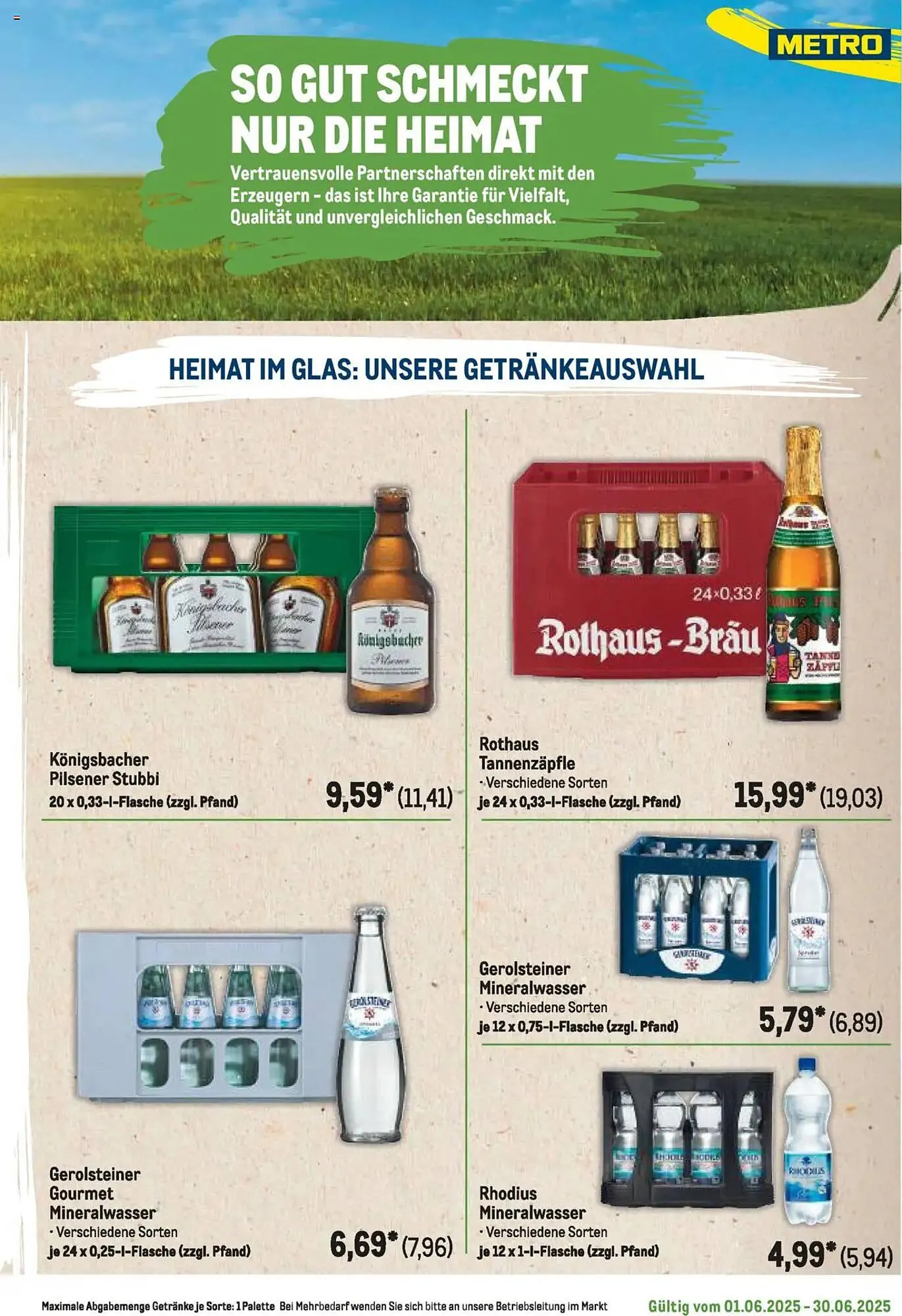 METRO Prospekt von 1. Juni bis 30. Juni 2025 - Prospekt seite 329