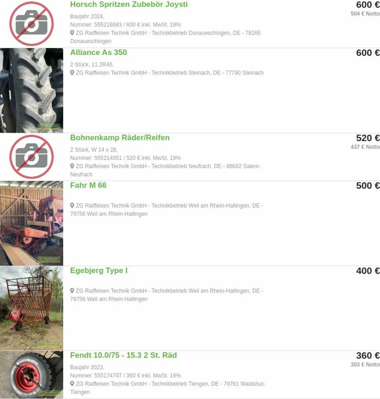 ZG Raiffeisen Aktueller Prospekt von 7. April bis 16. April 2025 - Prospekt seite 39