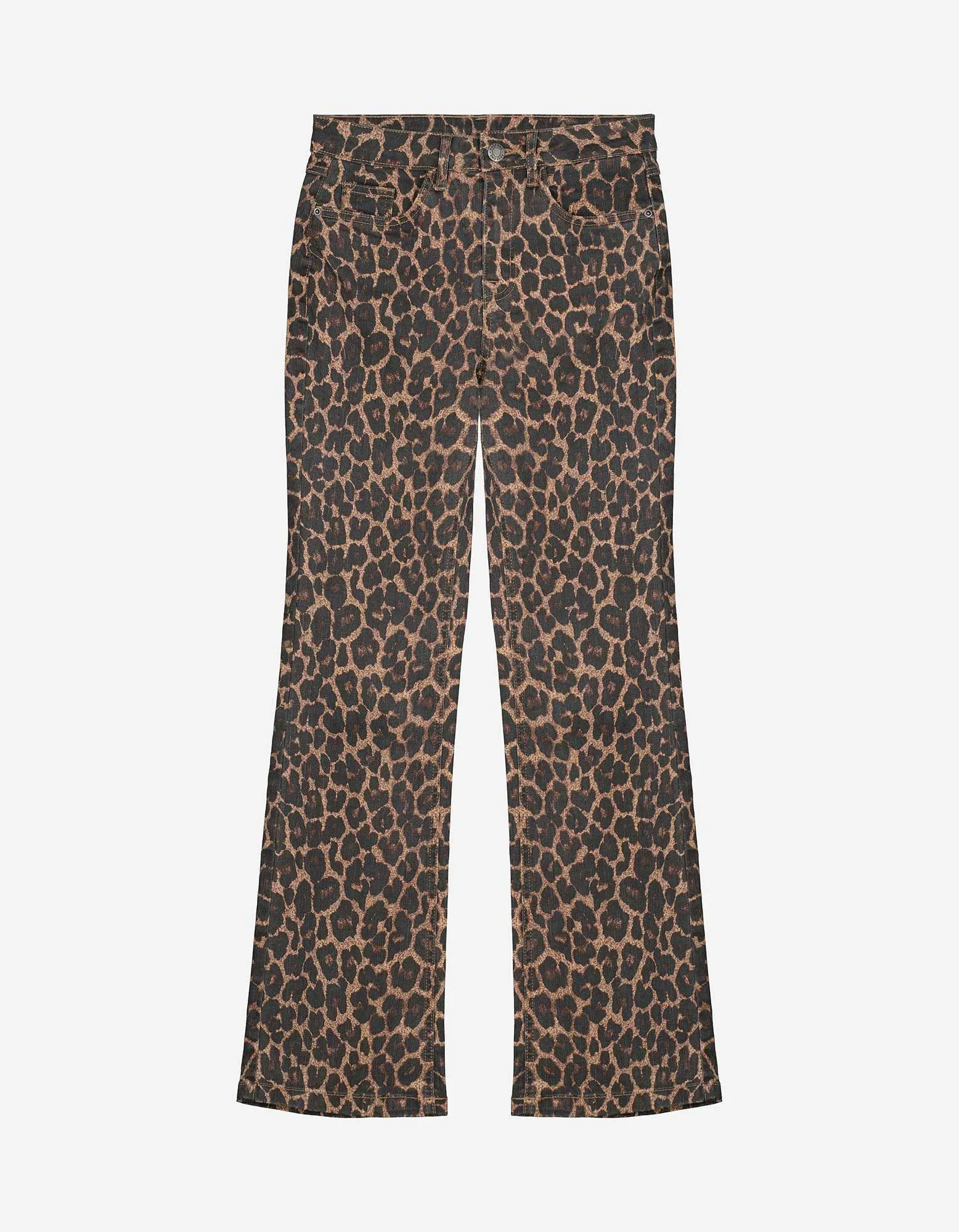 Hose - Bootcut Fit - beige