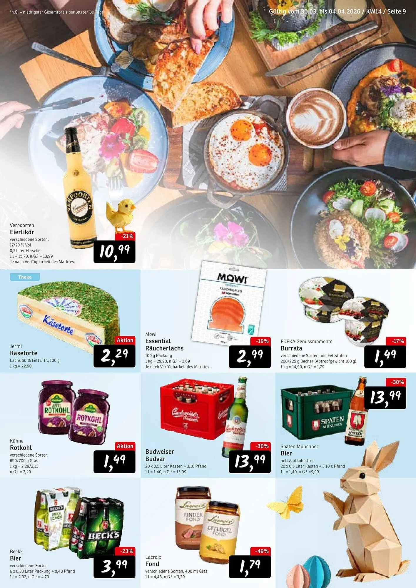 KONSUM Prospekt von 30. März bis 4. April 2026 - Prospekt seite 9