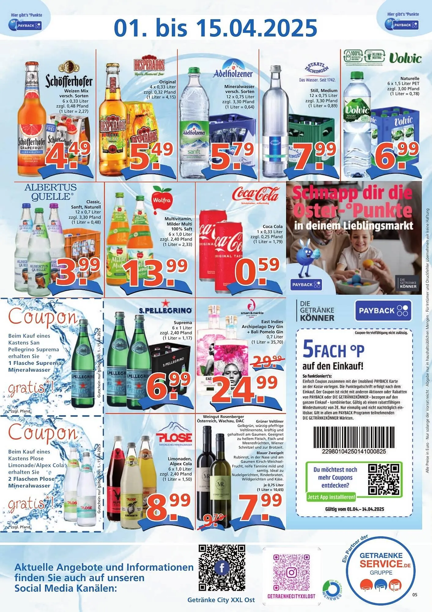 Getränke City Prospekt von 1. April bis 30. April 2025 - Prospekt seite 3