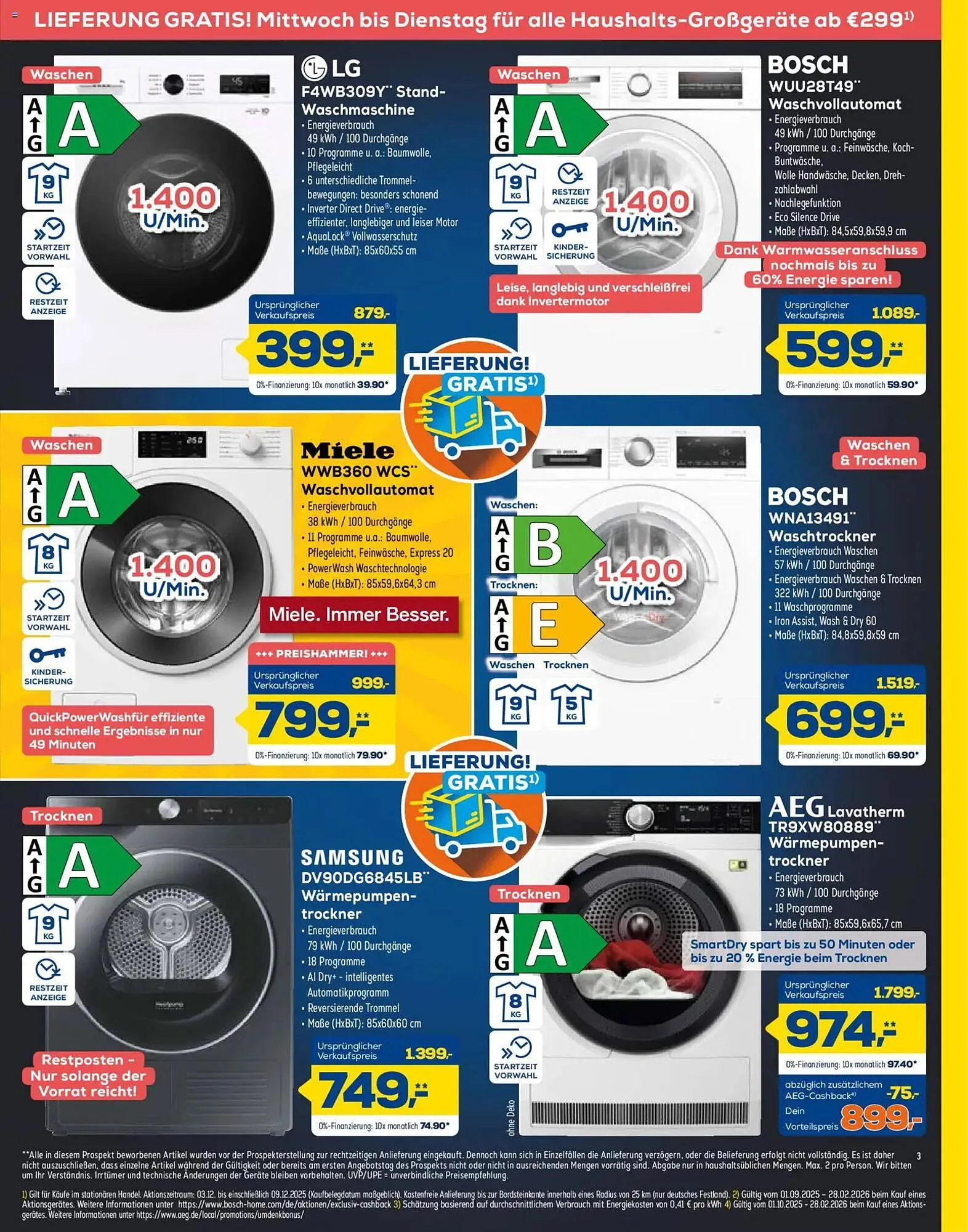 Euronics Prospekt von 3. Dezember bis 9. Dezember 2025 - Prospekt seite 3