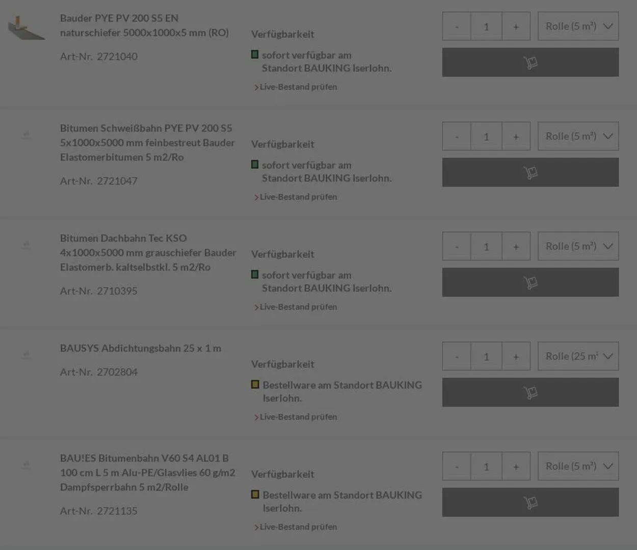 Bauking von 4. August bis 13. August 2025 - Prospekt seite 3
