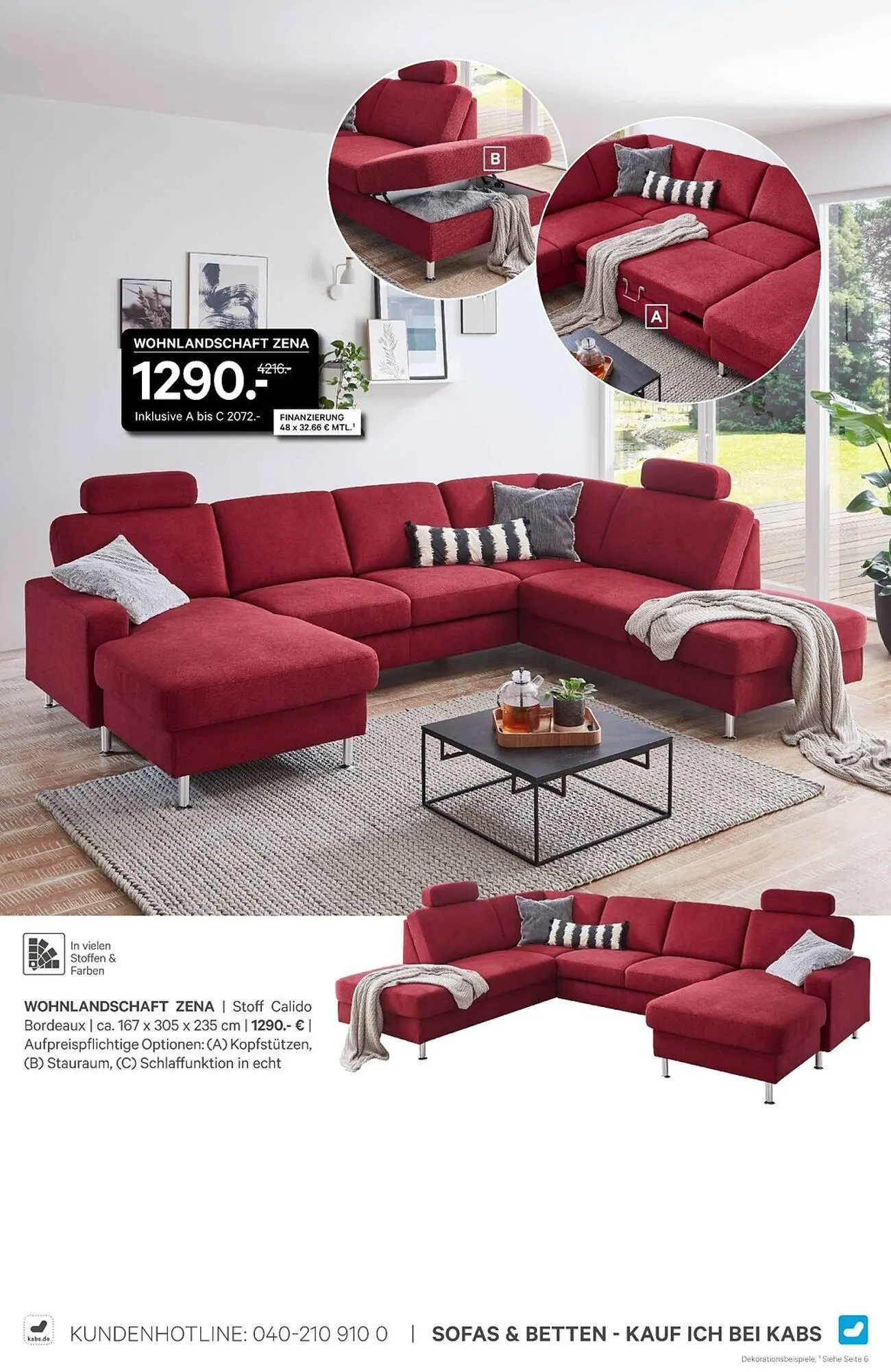 Kabs Polsterwelt Prospekt von 30. Januar bis 5. Februar 2026 - Prospekt seite 31