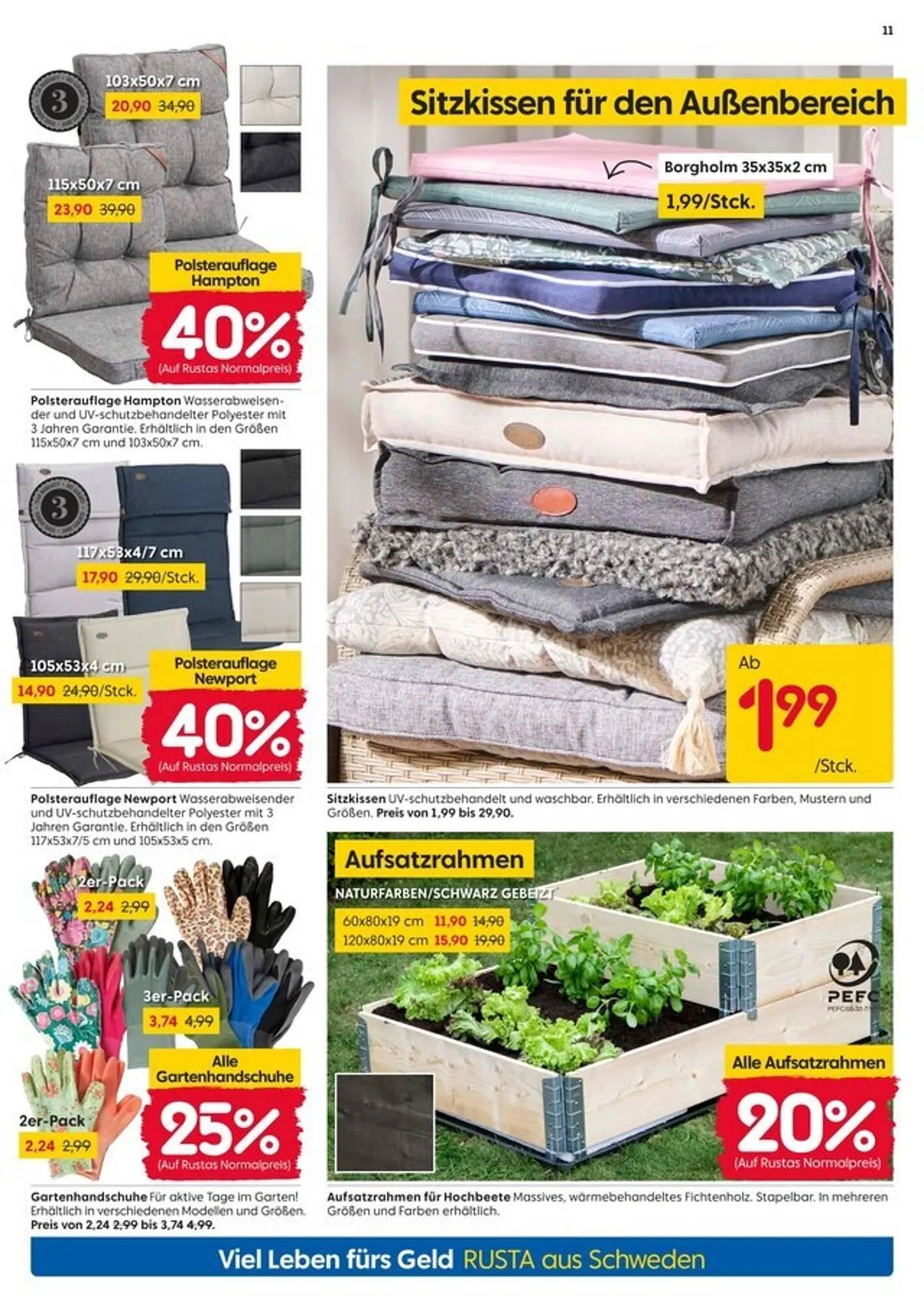 Rusta Prospekt von 5. April bis 11. April 2025 - Prospekt seite 11