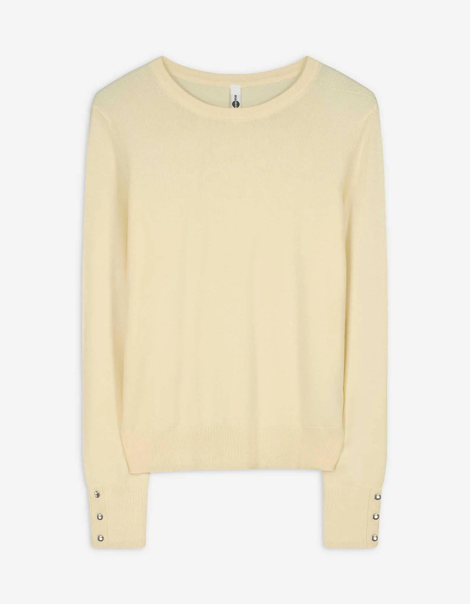 Pullover - Viskose-Mix - hellgelb