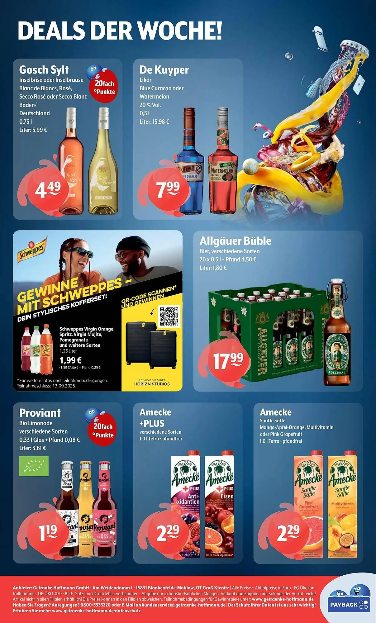 Getränke Hoffmann Prospekt von 1. September bis 6. September 2025 - Prospekt seite 8