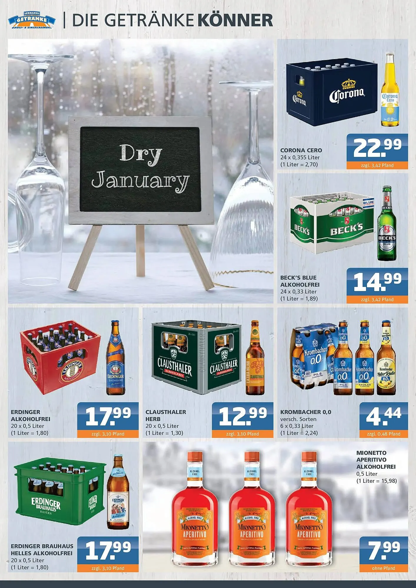 Getränke Lehmann Prospekt von 1. Januar bis 17. Januar 2026 - Prospekt seite 2