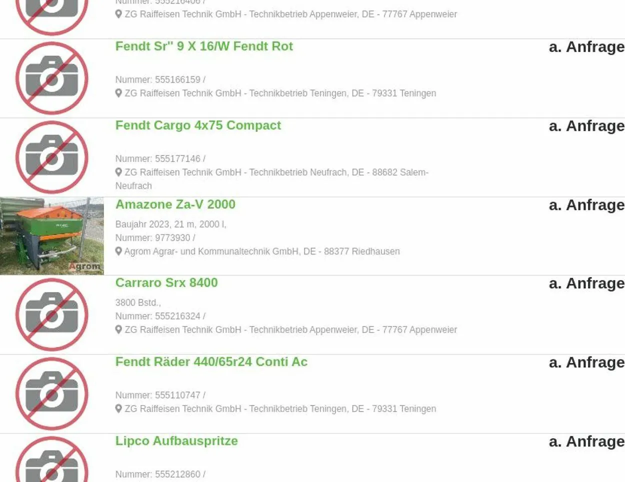 ZG Raiffeisen Aktueller Prospekt von 24. März bis 2. April 2025 - Prospekt seite 70