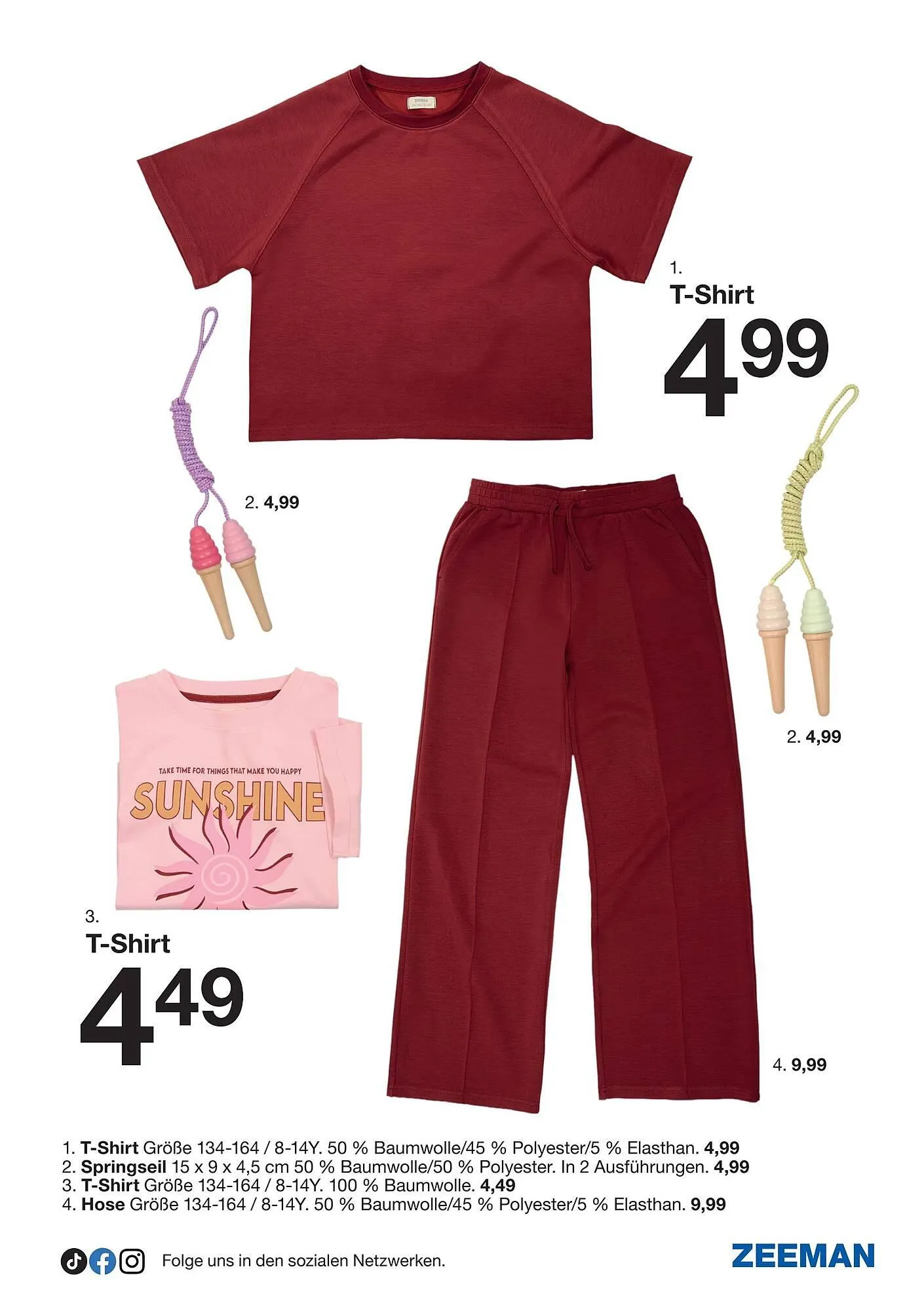 Zeeman Prospekt von 21. März bis 4. April 2026 - Prospekt seite 13