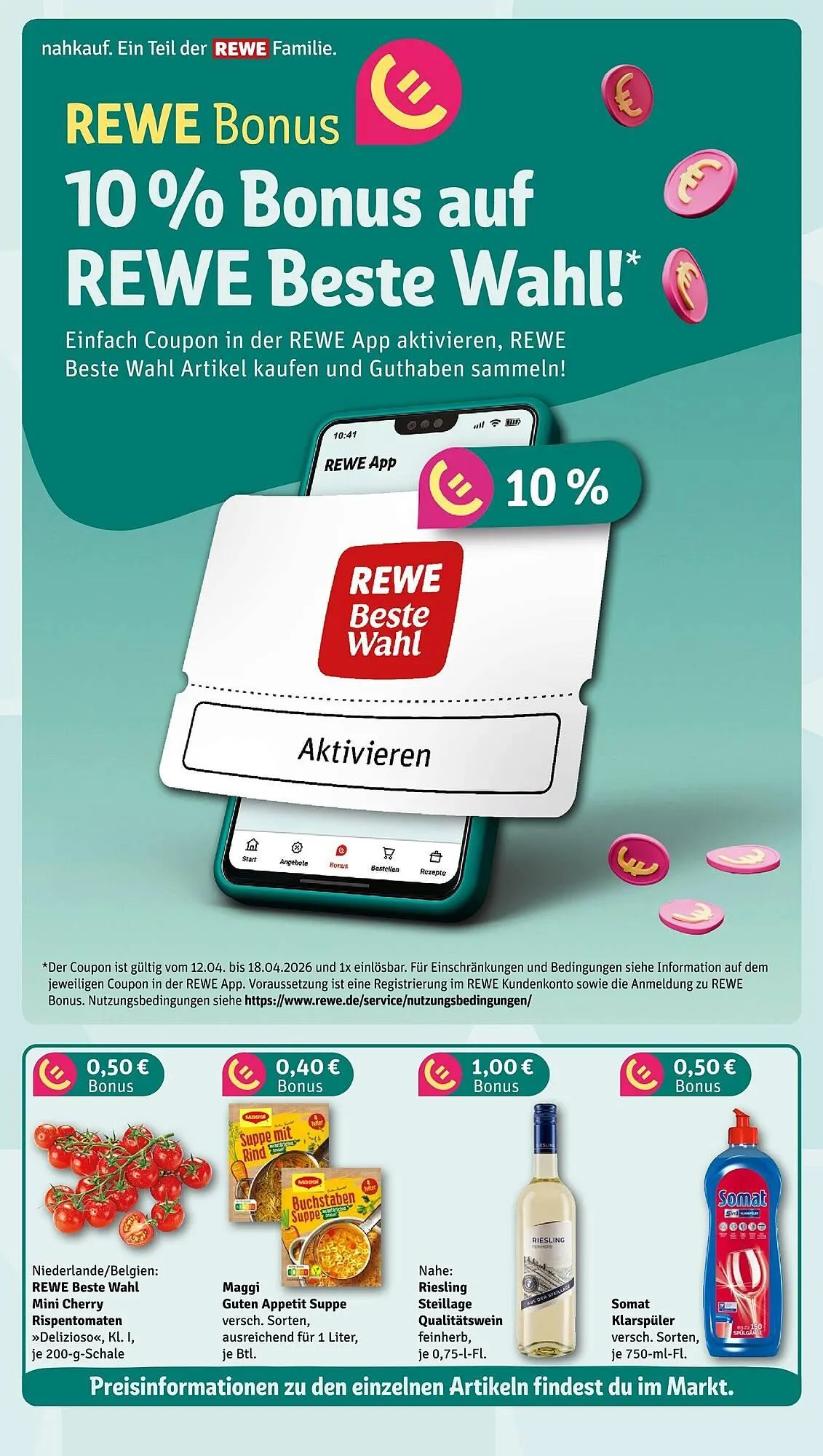 Nahkauf Prospekt von 13. April bis 18. April 2026 - Prospekt seite 4