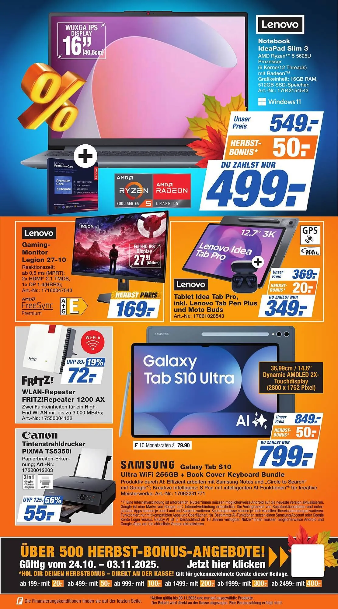 Expert Technomarkt Prospekt von 26. Oktober bis 3. November 2025 - Prospekt seite 7