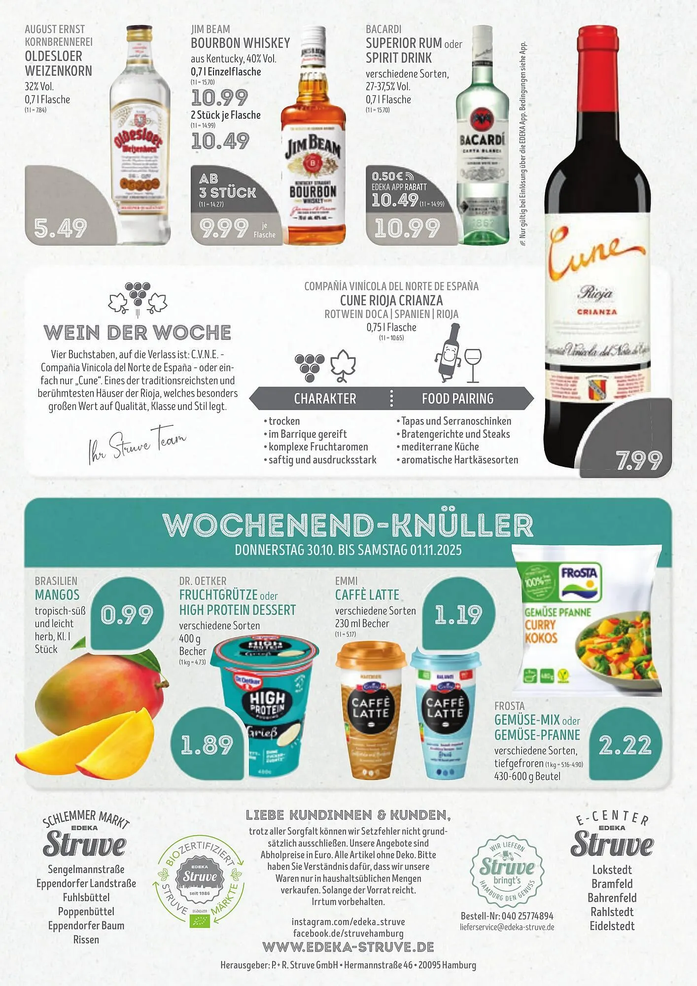 Edeka Struve Prospekt von 27. Oktober bis 1. November 2025 - Prospekt seite 16
