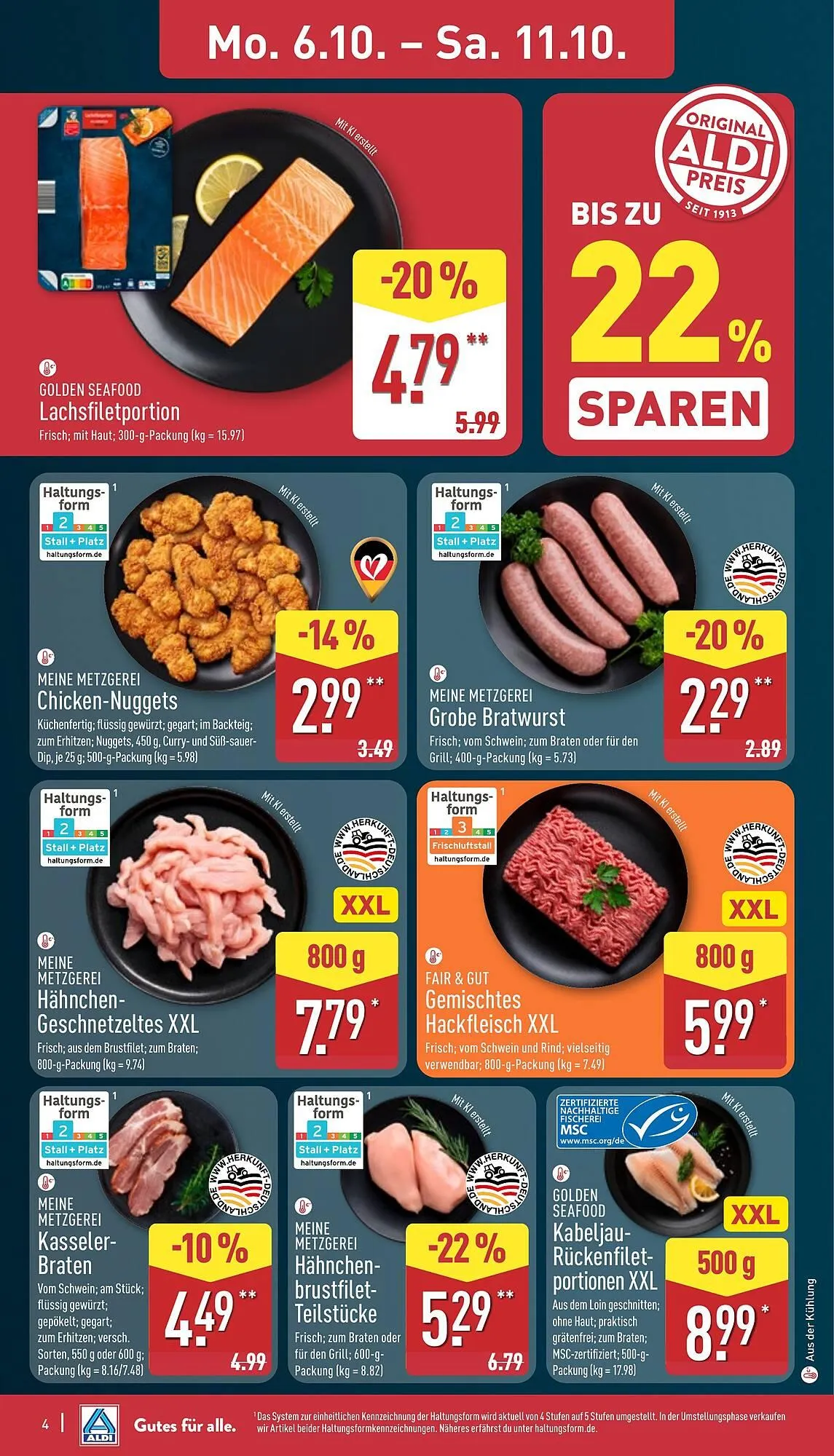 Aldi Nord Prospekt von 6. Oktober bis 12. Oktober 2025 - Prospekt seite 4