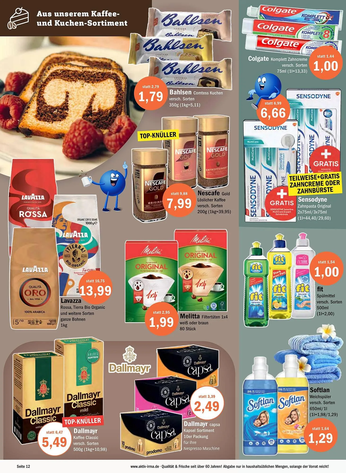 Aktiv Irma Prospekt von 7. April bis 12. April 2025 - Prospekt seite 12