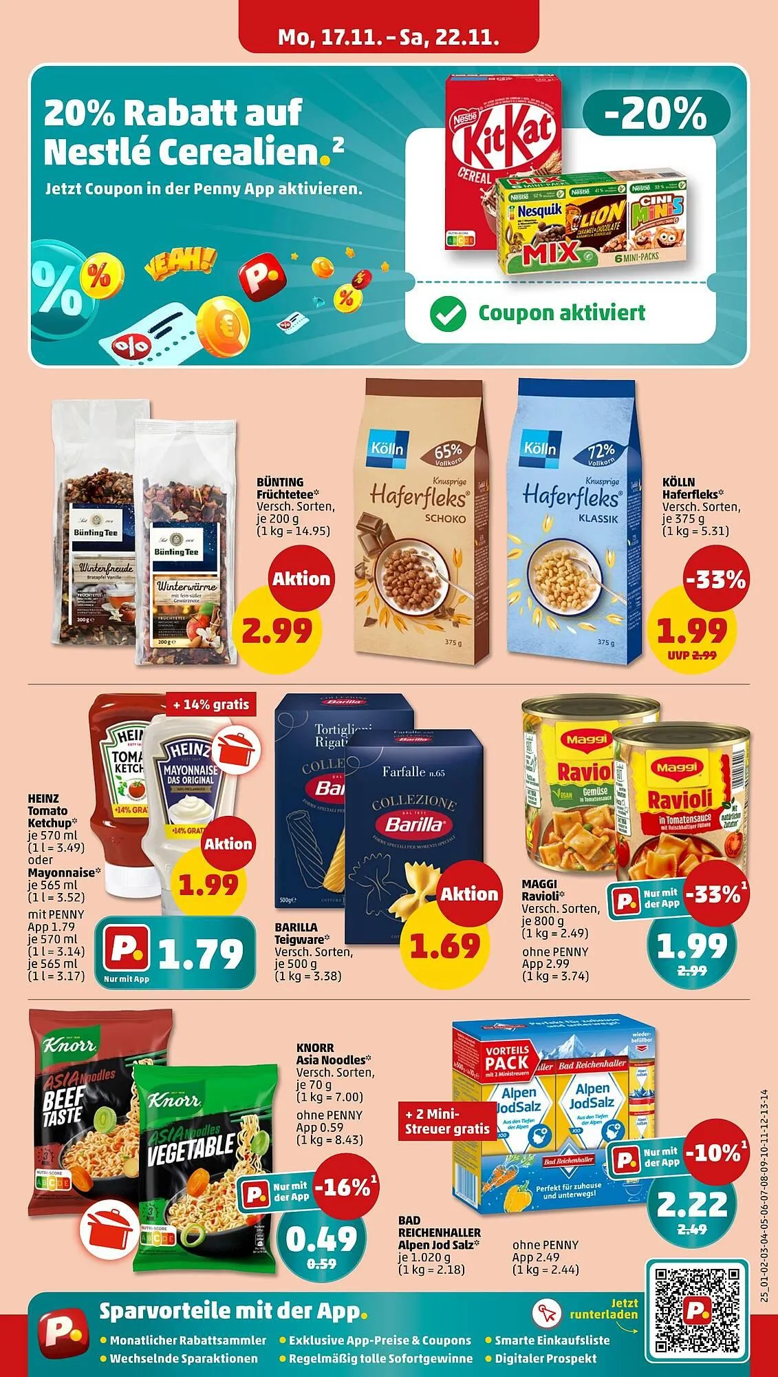 PENNY Prospekt von 17. November bis 22. November 2025 - Prospekt seite 17