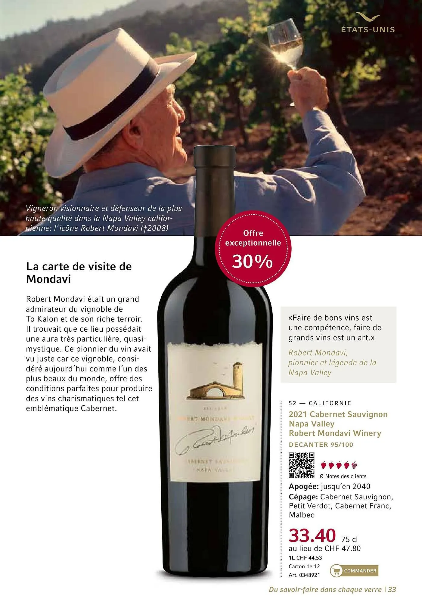 Mövenpick Wein Prospekt von 29. April bis 3. Mai 2025 - Prospekt seite 33