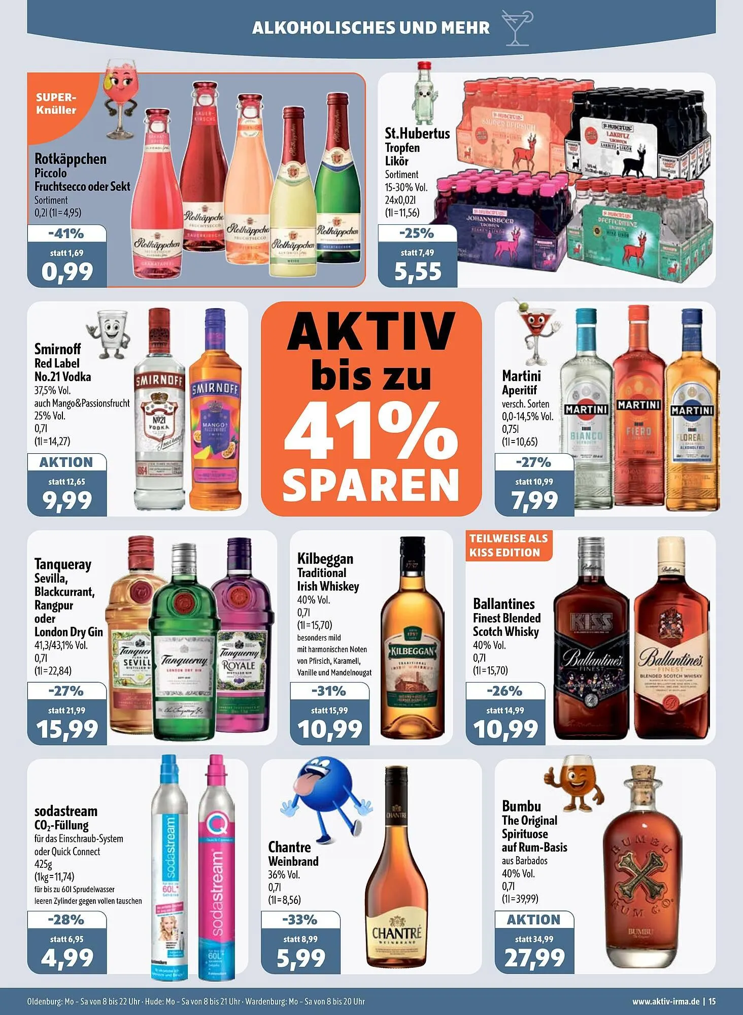 Aktiv Irma Prospekt von 19. Januar bis 24. Januar 2026 - Prospekt seite 15