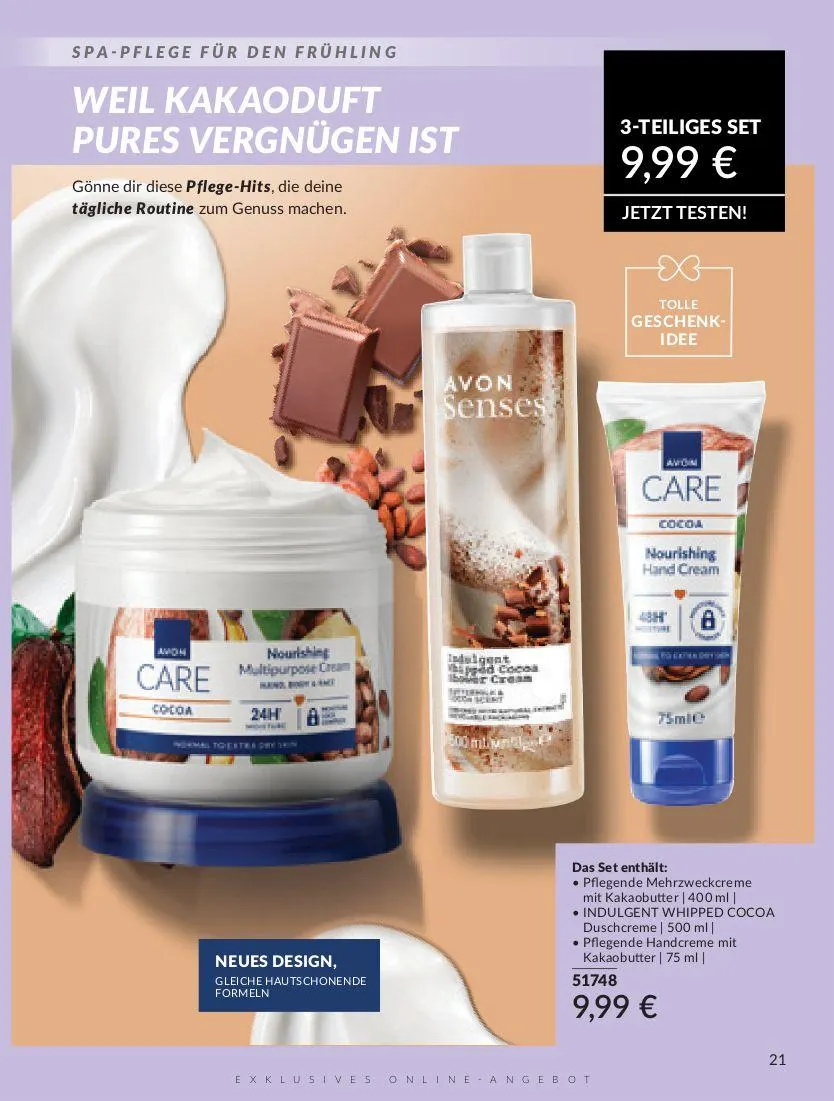 Avon Aktueller Prospekt von 7. Mai bis 21. Mai 2025 - Prospekt seite 21