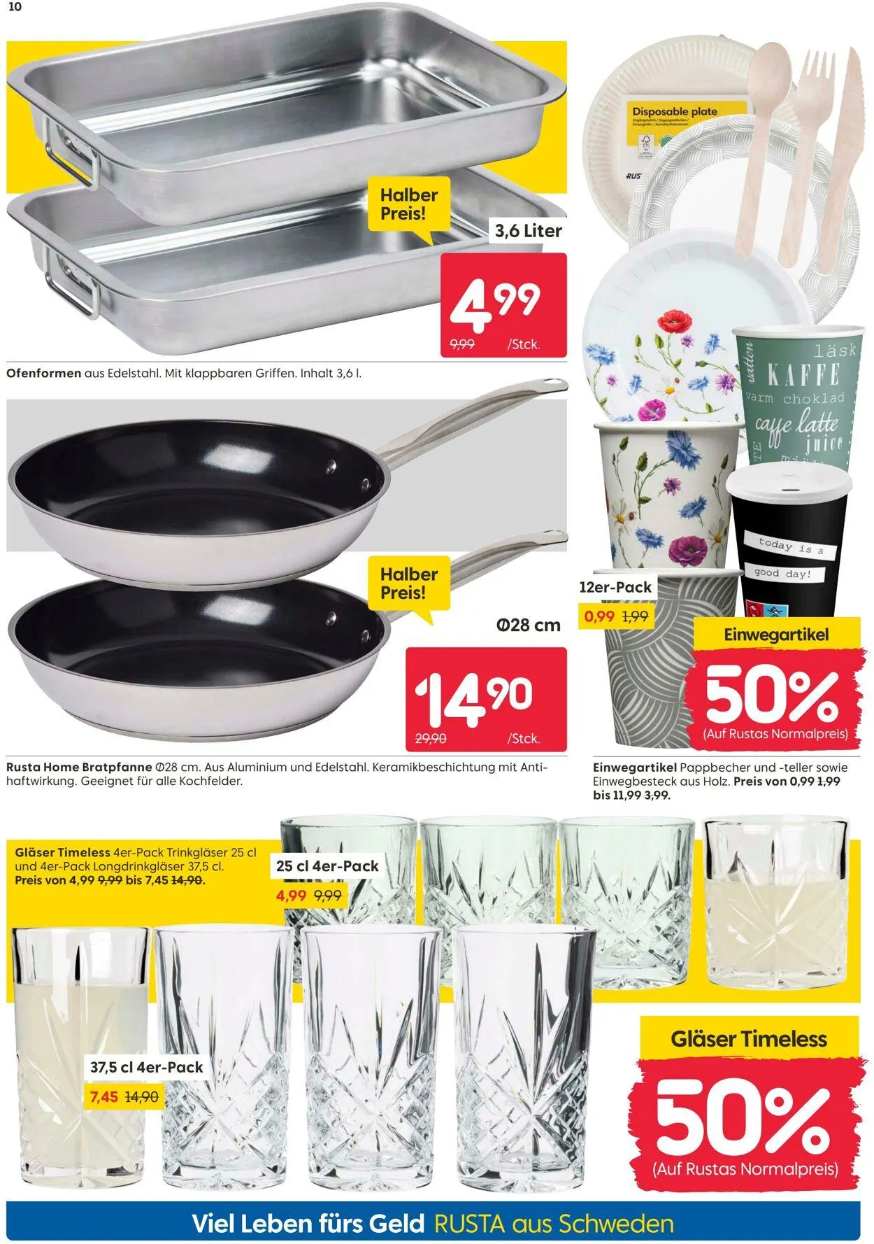 Rusta von 5. August bis 19. August 2025 - Prospekt seite 10