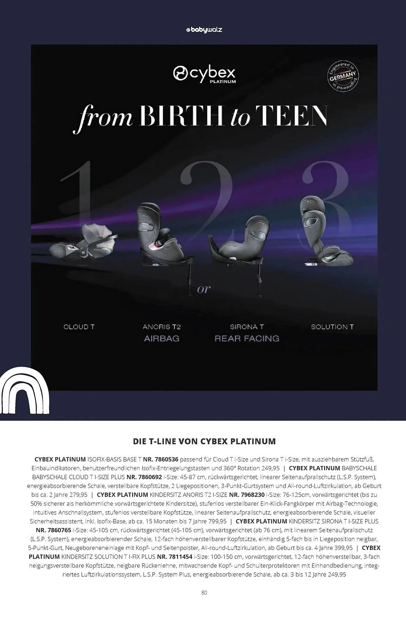 Baby Walz Prospekt von 29. November bis 1. Februar 2025 - Prospekt seite 80