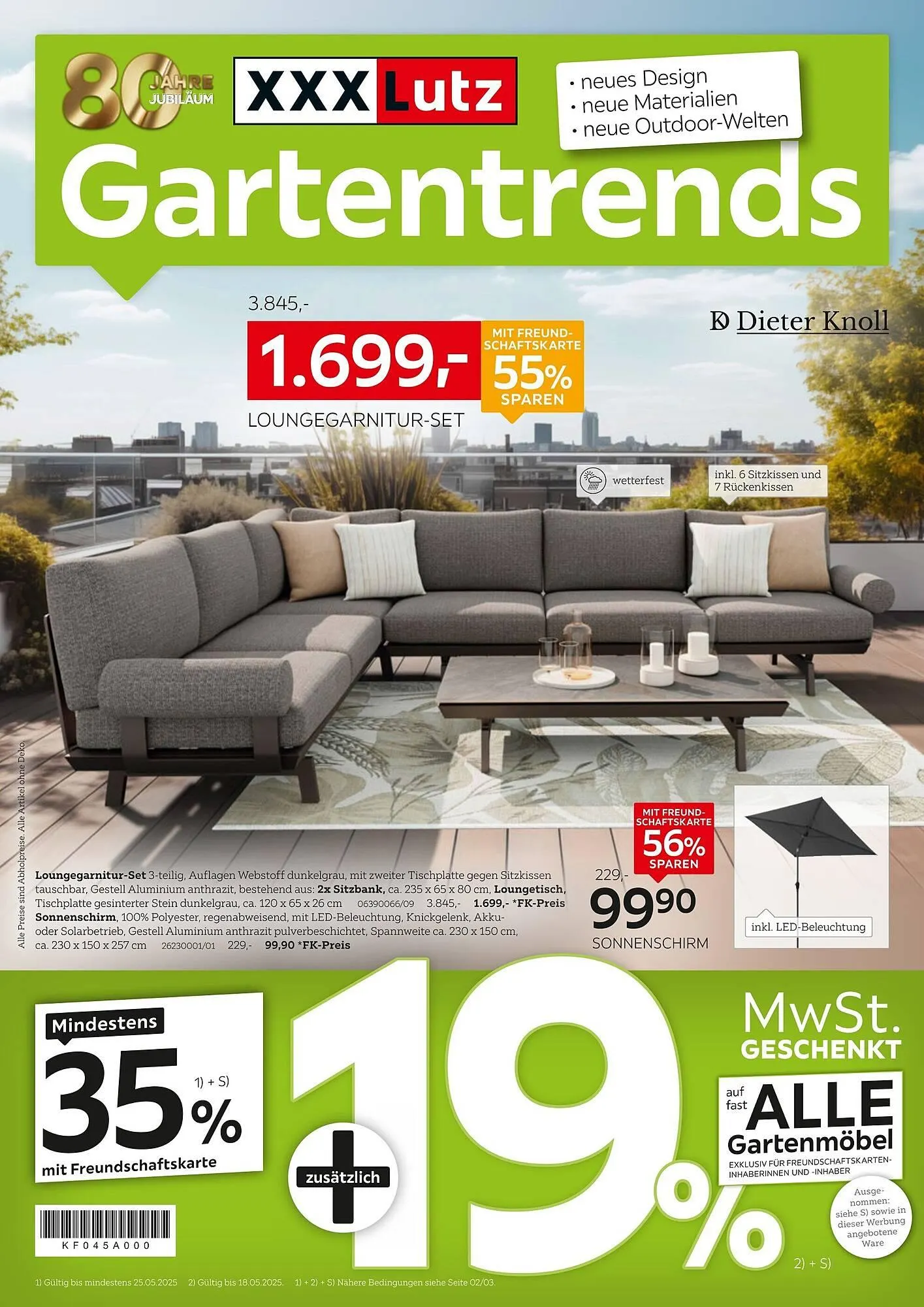 XXXLutz Prospekt von 12. Mai bis 25. Mai 2025 - Prospekt seite 1