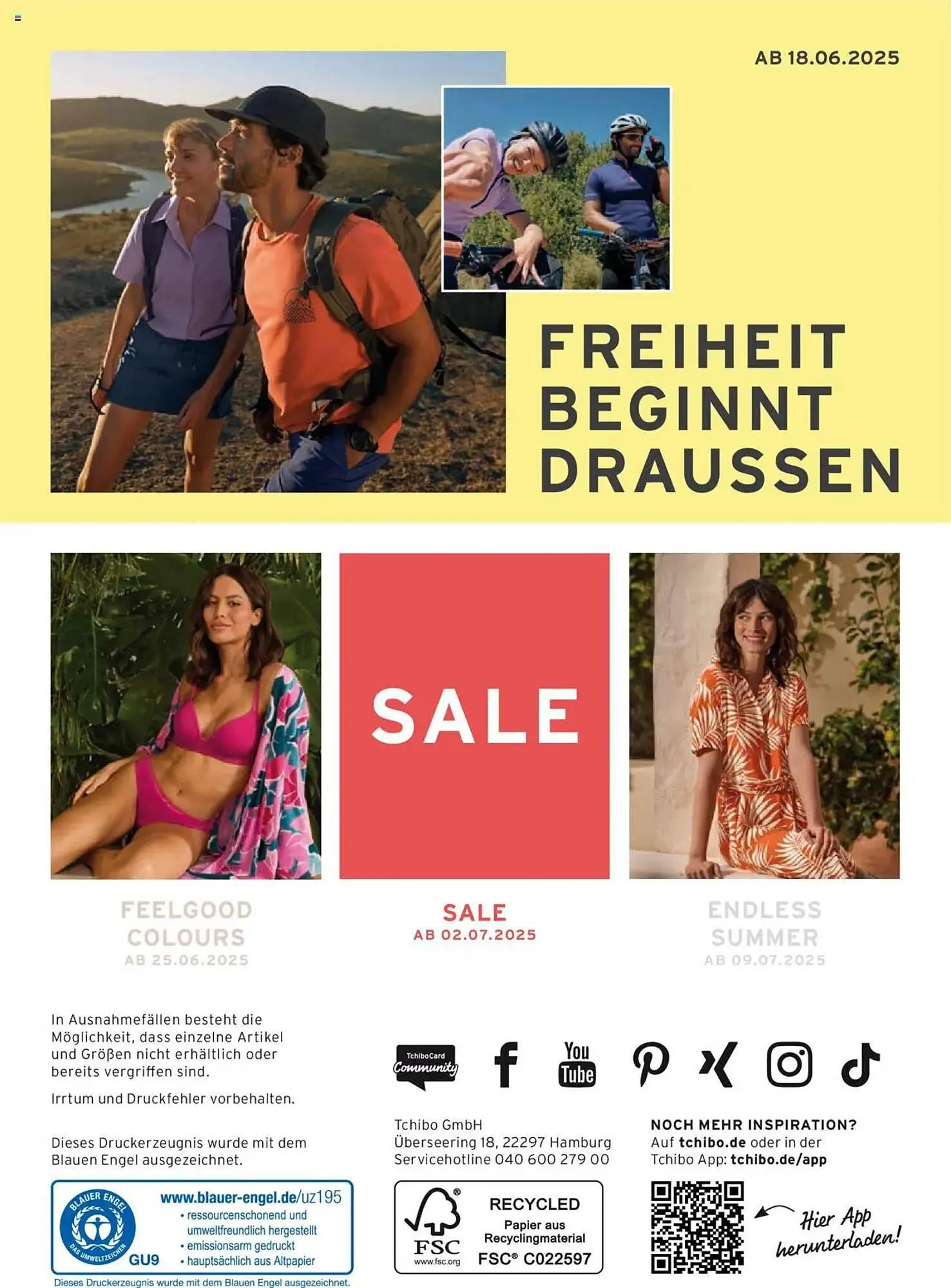 Tchibo Prospekt von 11. Juni bis 1. Juli 2025 - Prospekt seite 34