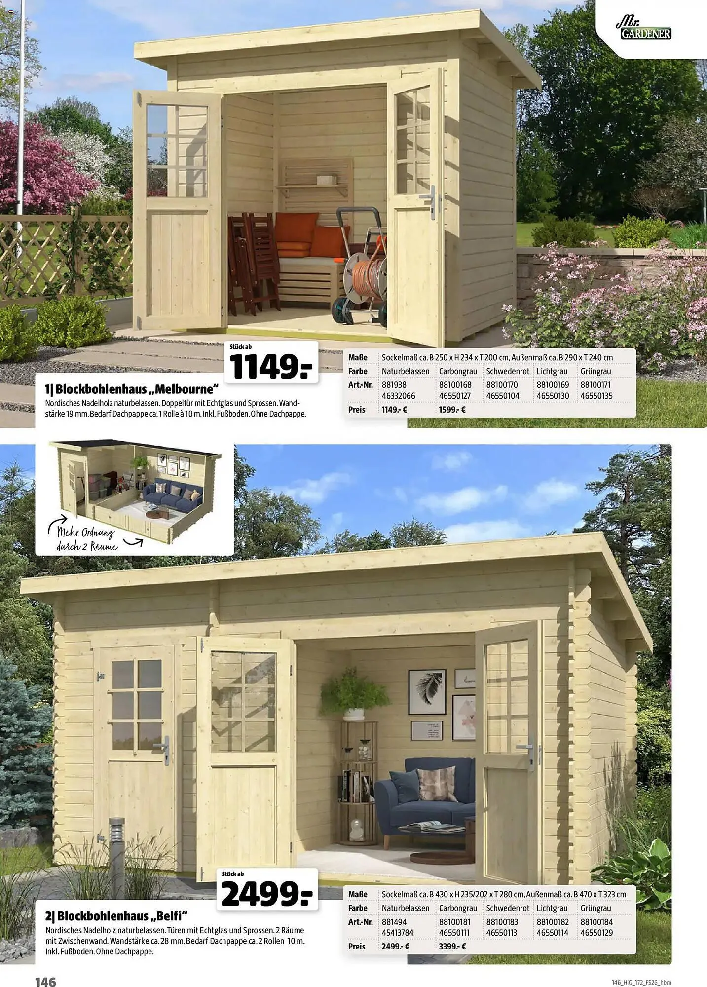 Hagebau Prospekt von 2. März bis 31. Dezember 2026 - Prospekt seite 146