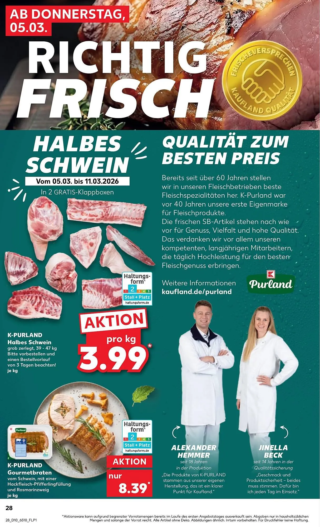 Kaufland Prospekt von 4. März bis 10. März 2026 - Prospekt seite 28