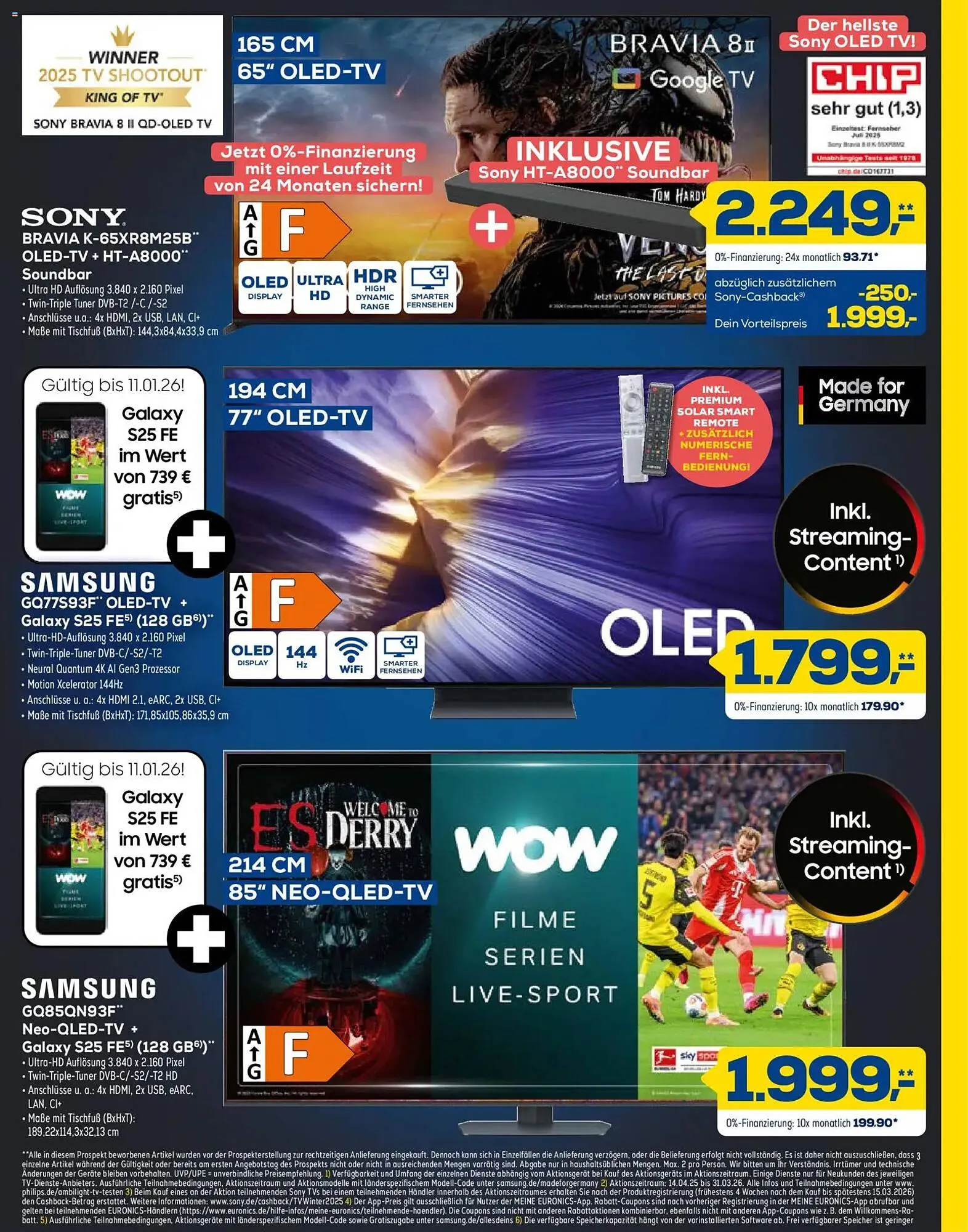 Euronics Prospekt von 26. November bis 2. Dezember 2025 - Prospekt seite 3
