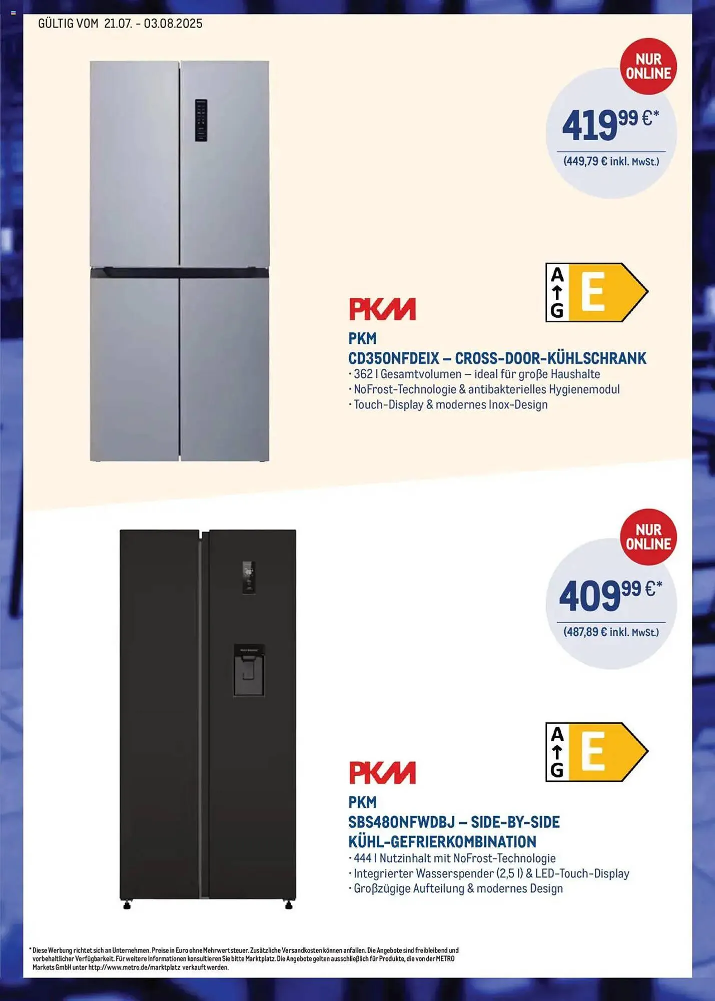 METRO Prospekt von 21. Juli bis 3. August 2025 - Prospekt seite 4