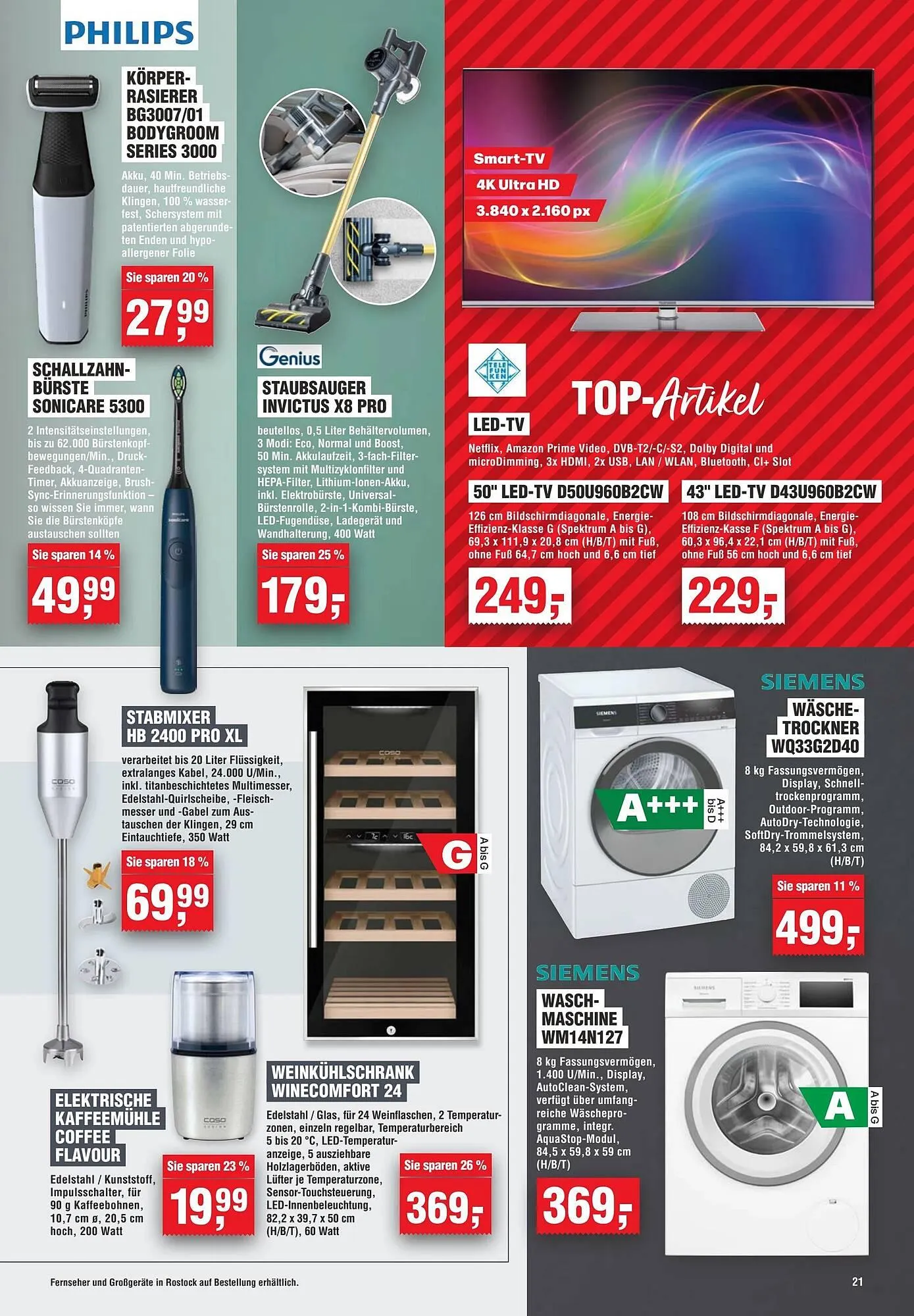 Handelshof Prospekt von 27. März bis 3. April 2025 - Prospekt seite 21