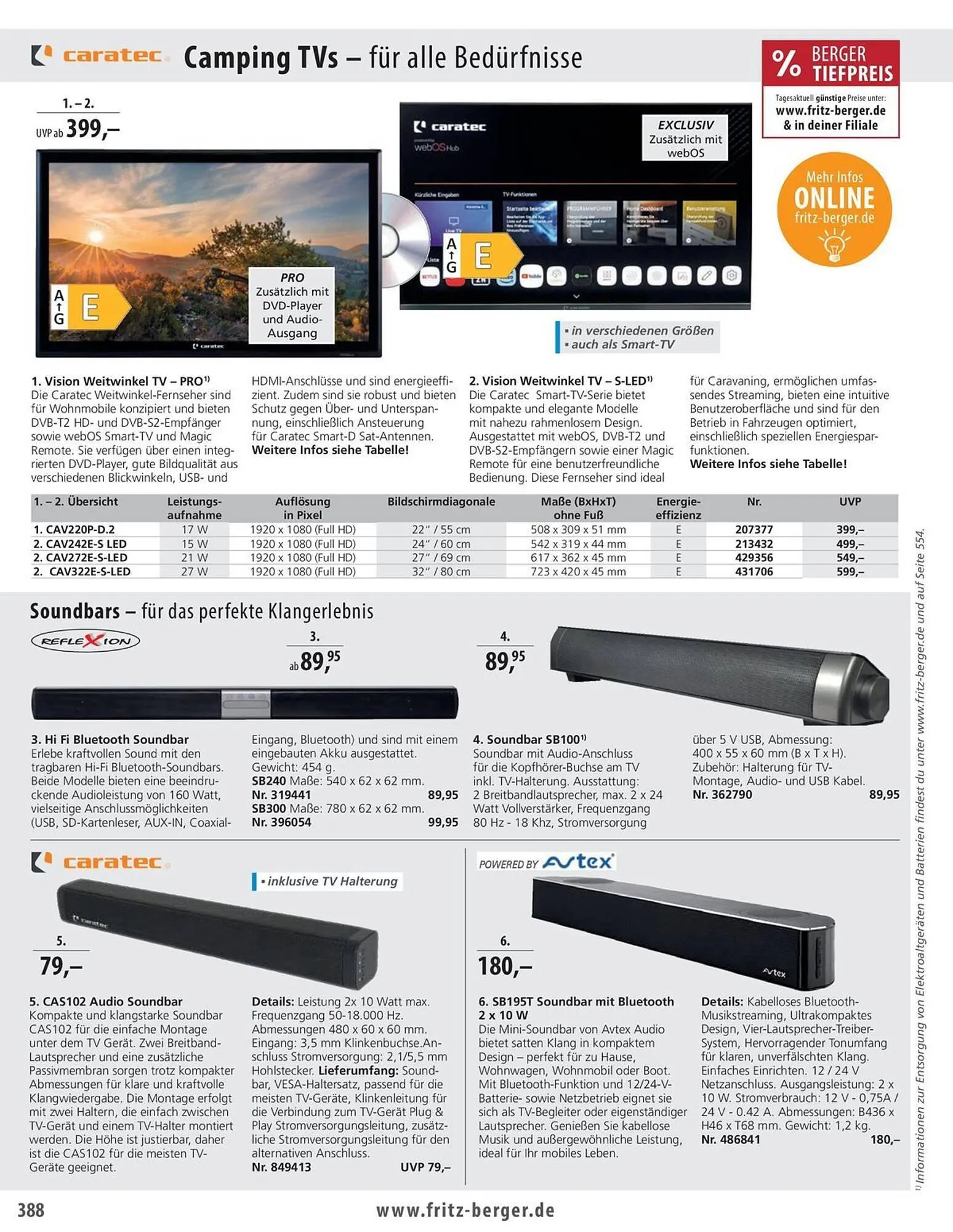 Fritz Berger Prospekt von 27. Mai bis 31. Dezember 2025 - Prospekt seite 392