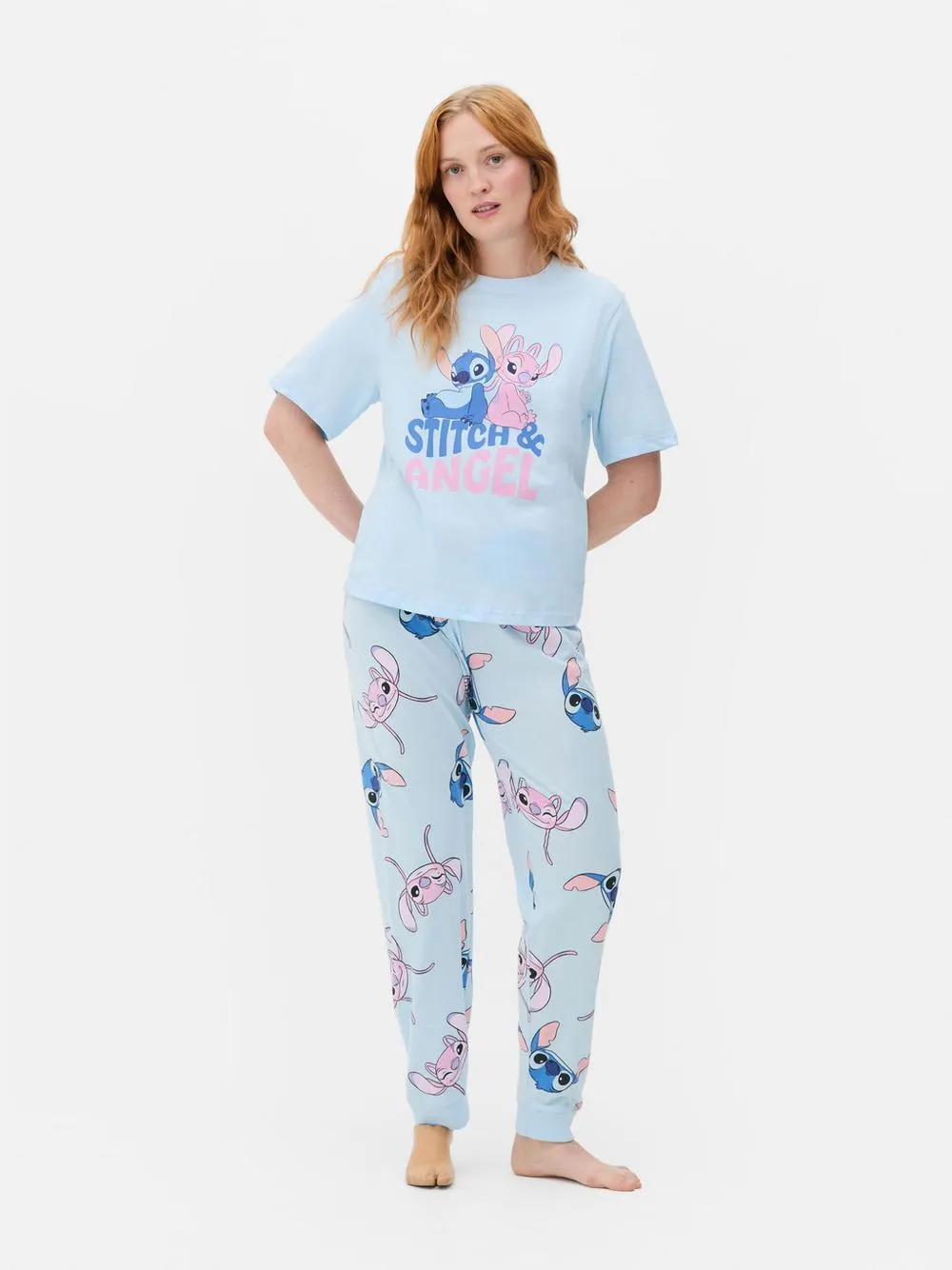 „Disney“ Schlafanzug mit langer Hose