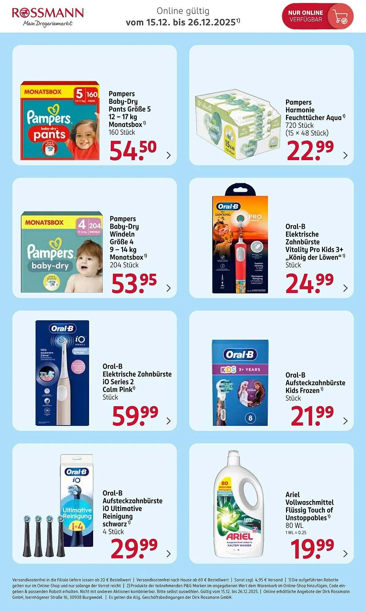 Rossmann Prospekt von 15. Dezember bis 26. Dezember 2025 - Prospekt seite 7