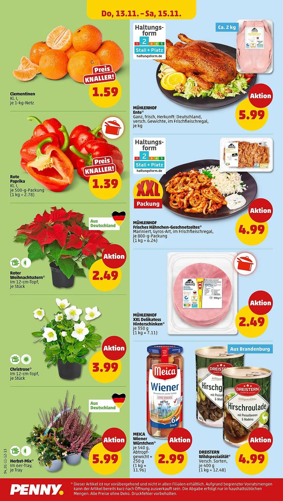 PENNY Prospekt von 10. November bis 15. November 2025 - Prospekt seite 34