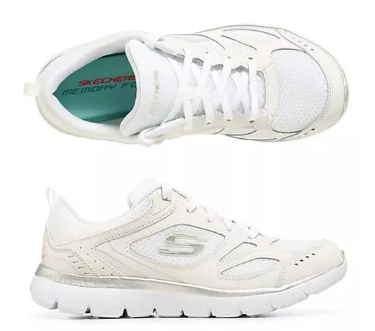 SKECHERS Damen-Sneaker Summits Materialmix Memory Foam