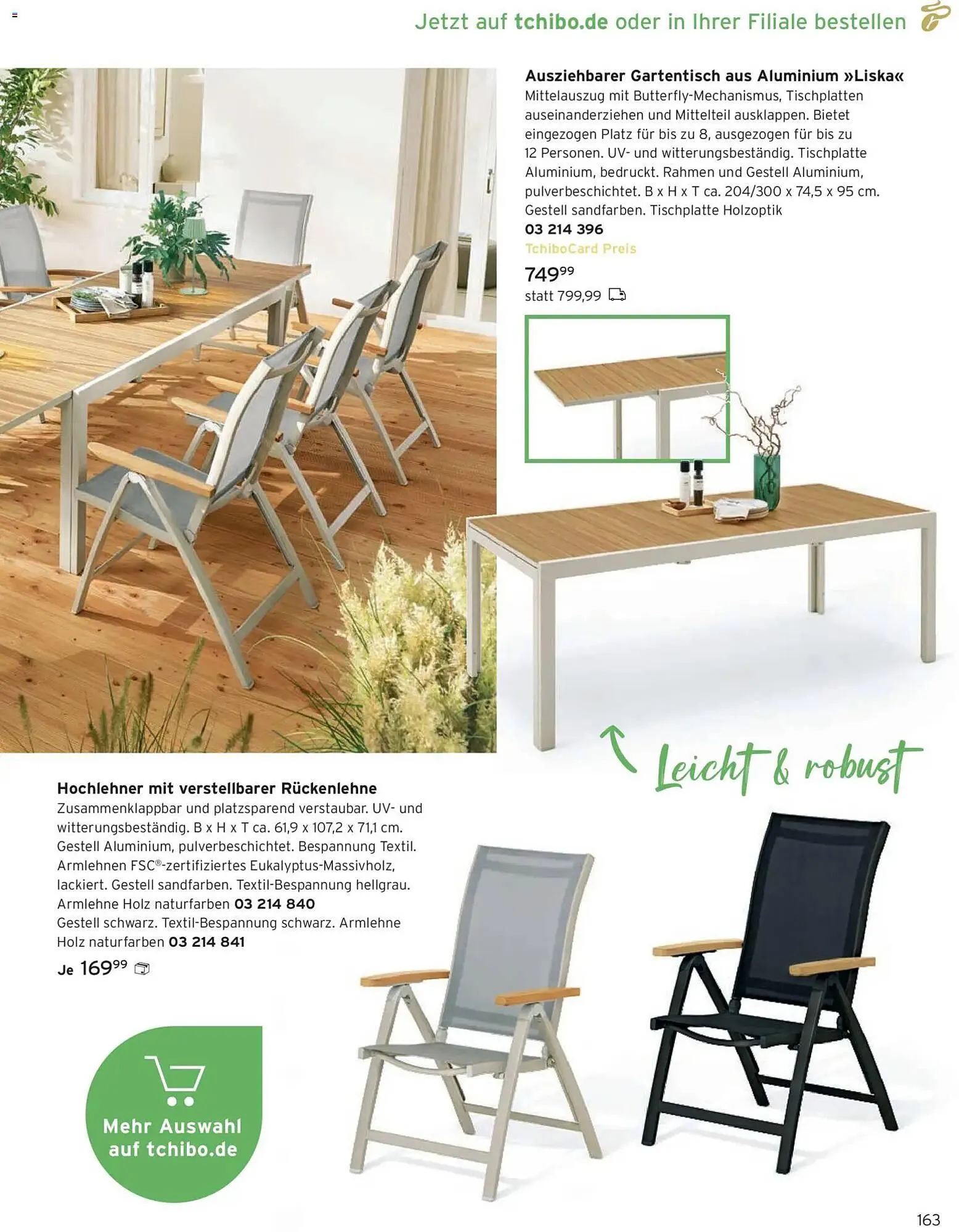 Tchibo Prospekt von 24. März bis 31. Mai 2026 - Prospekt seite 163