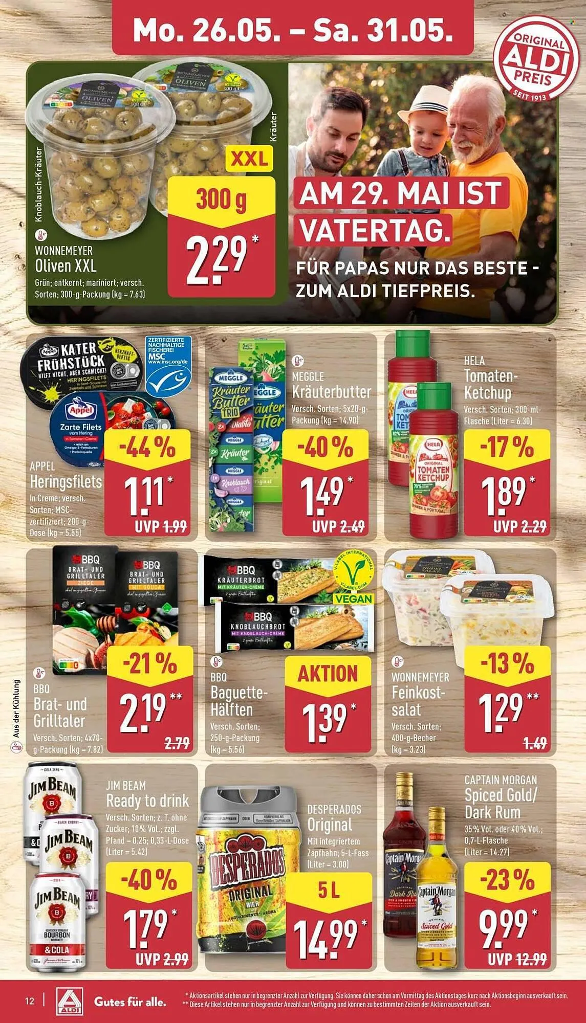Aldi Nord Prospekt von 26. Mai bis 31. Mai 2025 - Prospekt seite 12
