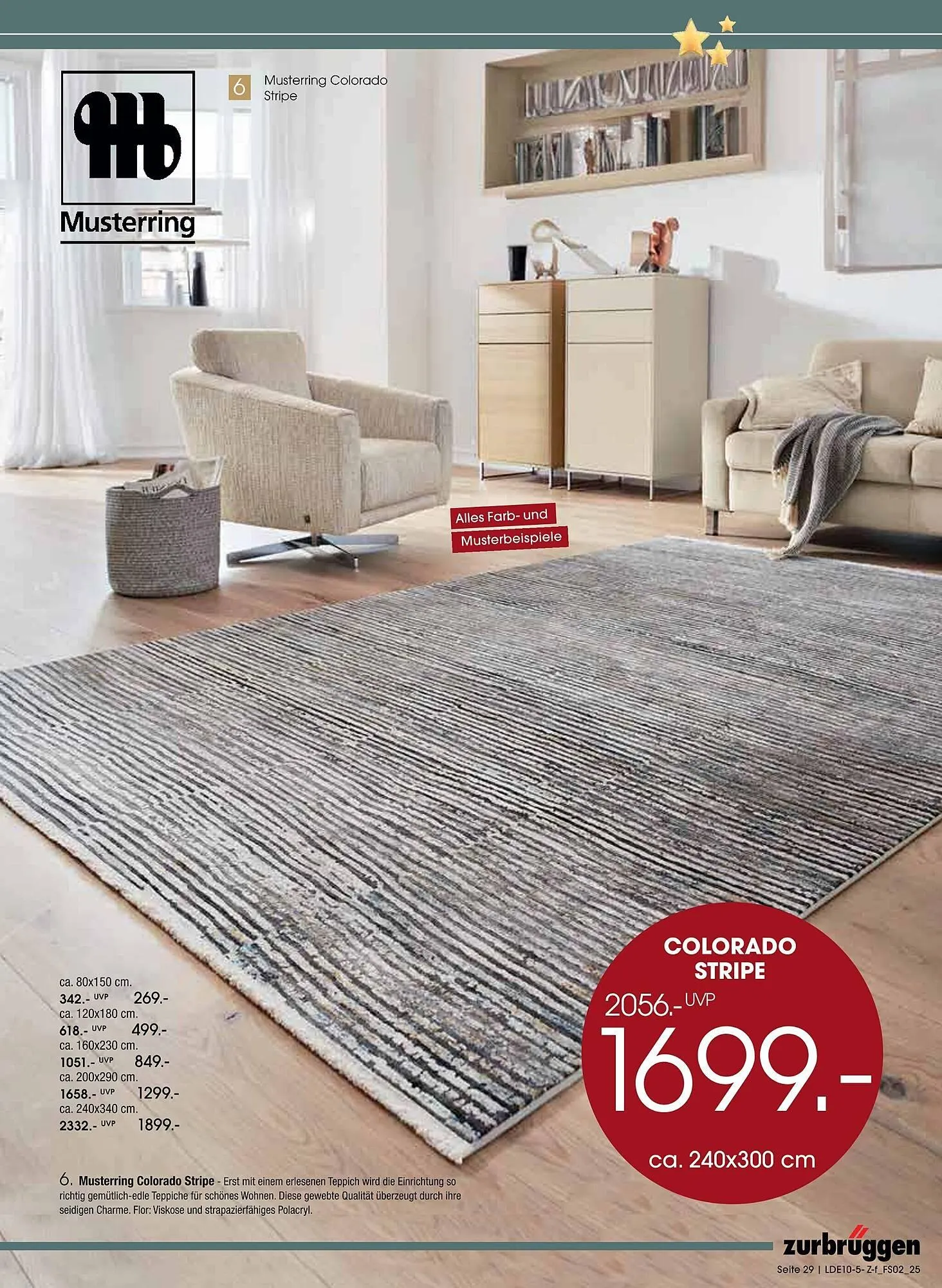 Zurbrüggen Prospekt von 11. Oktober bis 15. November 2025 - Prospekt seite 29