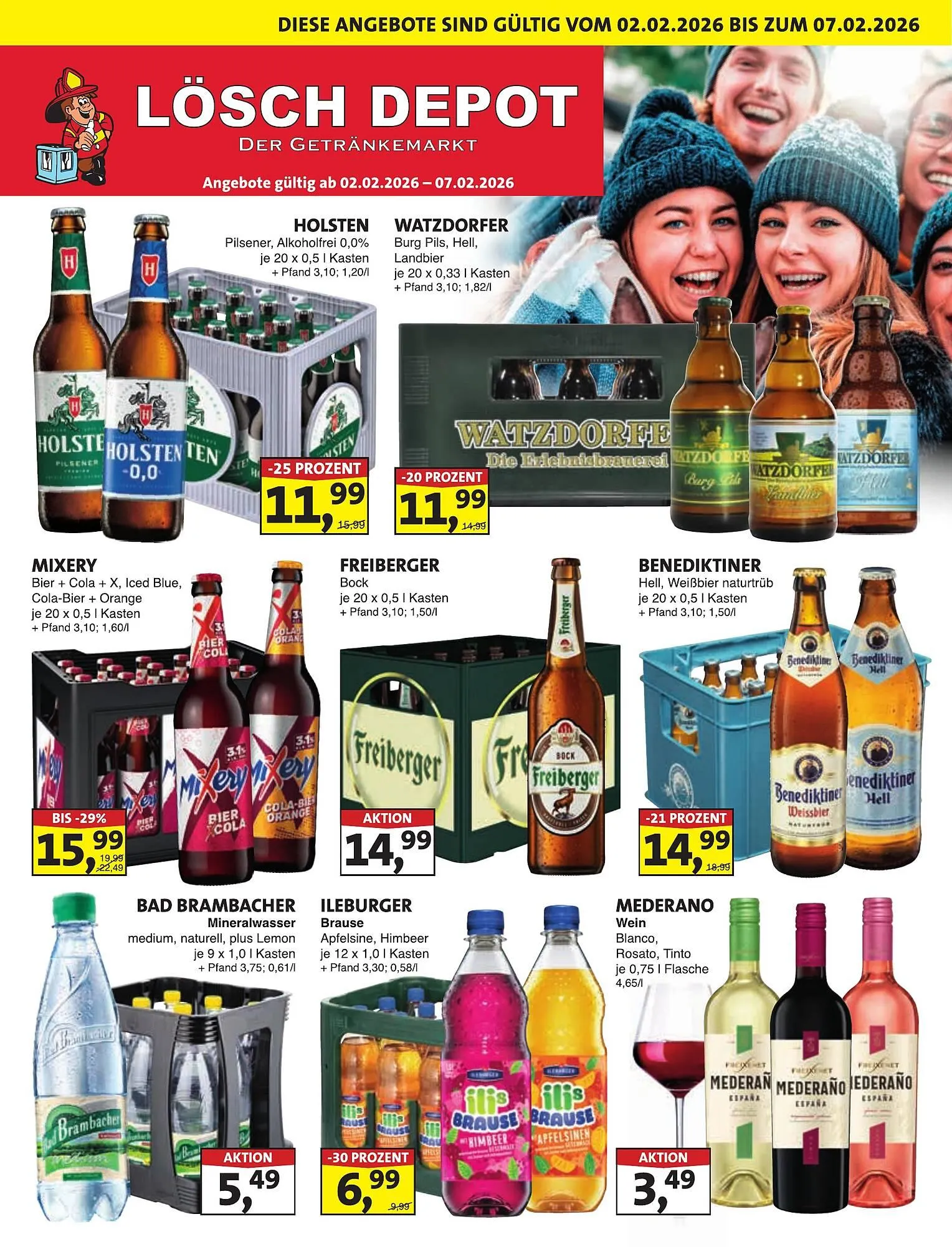 Lösch Depot Prospekt von 2. Februar bis 7. Februar 2026 - Prospekt seite 1