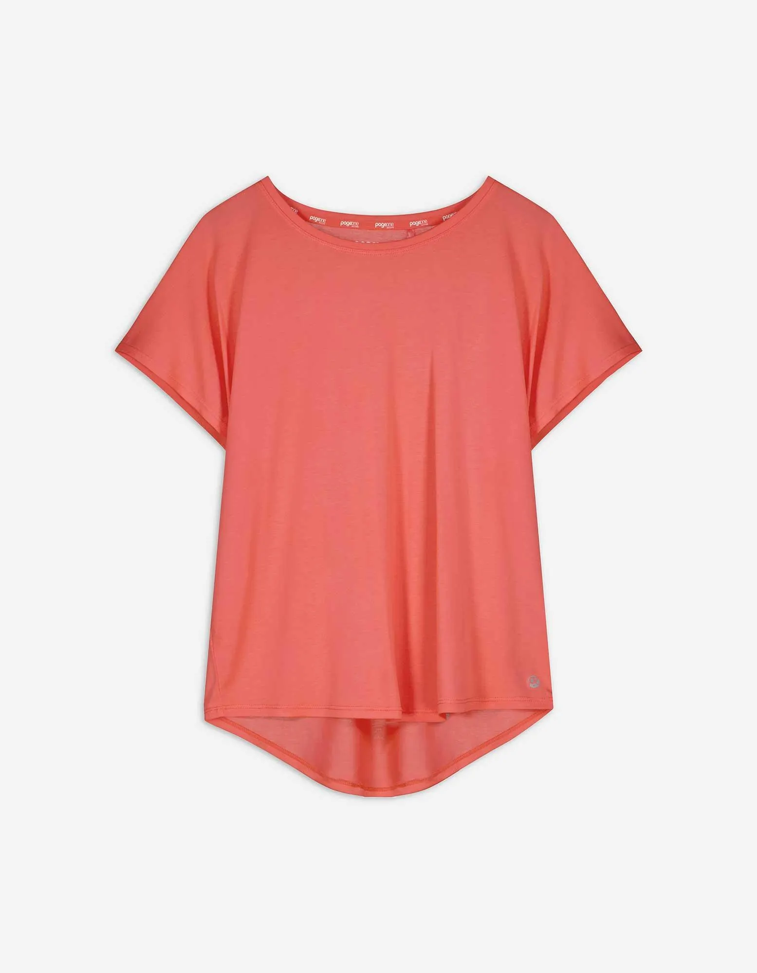 T-Shirt - Atmungsaktiv - hellrot